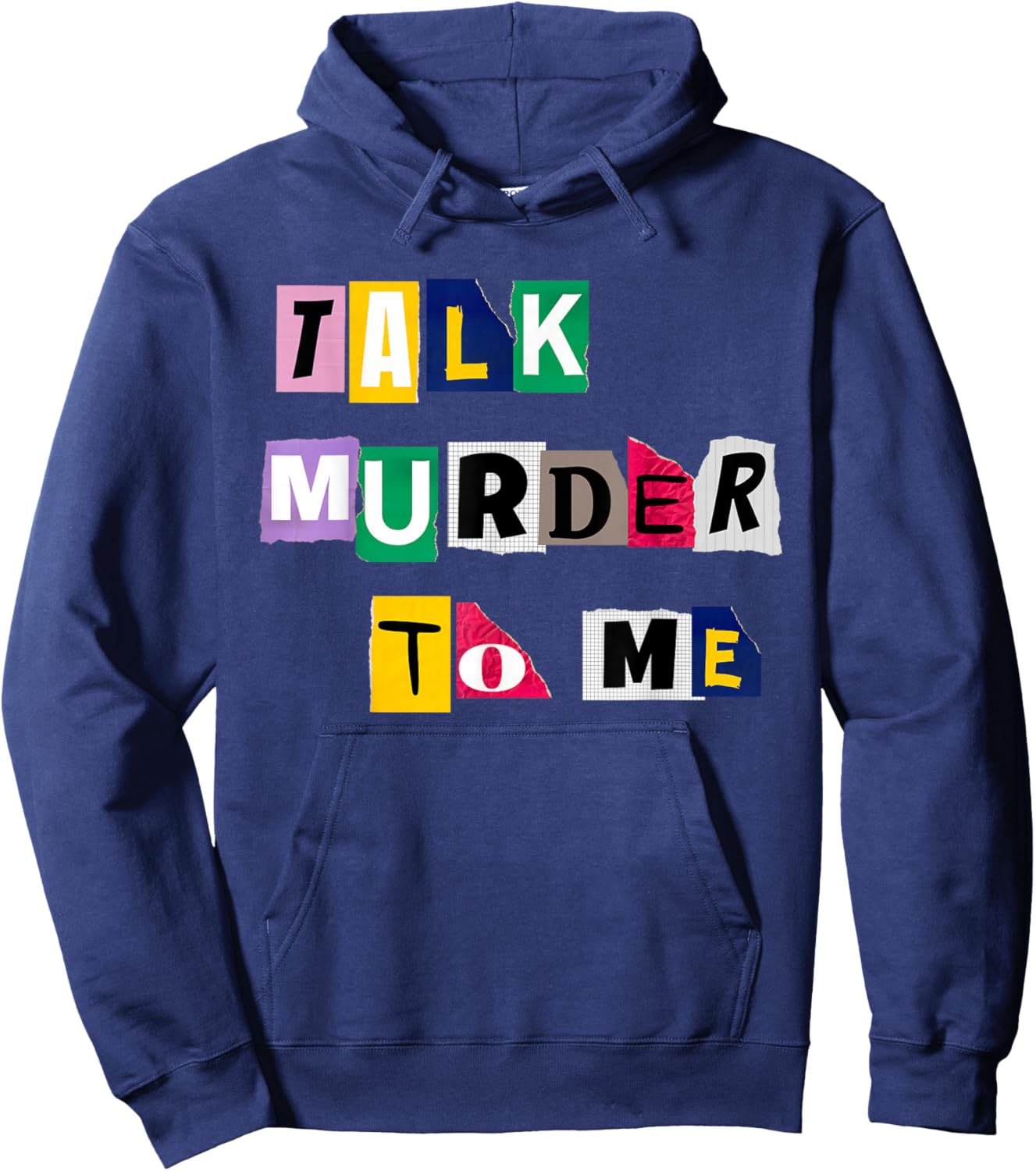 Talk Murder to me - Funny Women Killer True Crimes Podcast Hoodie - Hoodie | Navy
