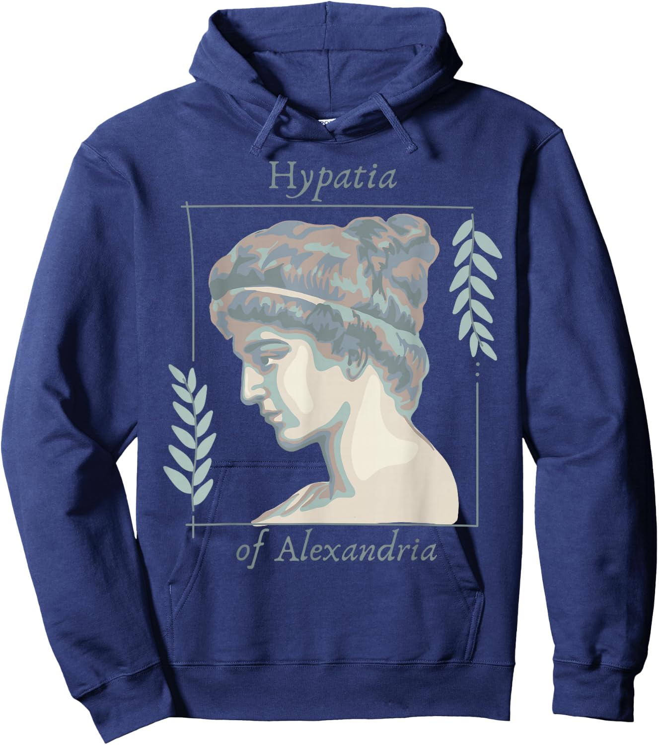 Hypatia of Alexandria Hoodie - Hoodie | Navy