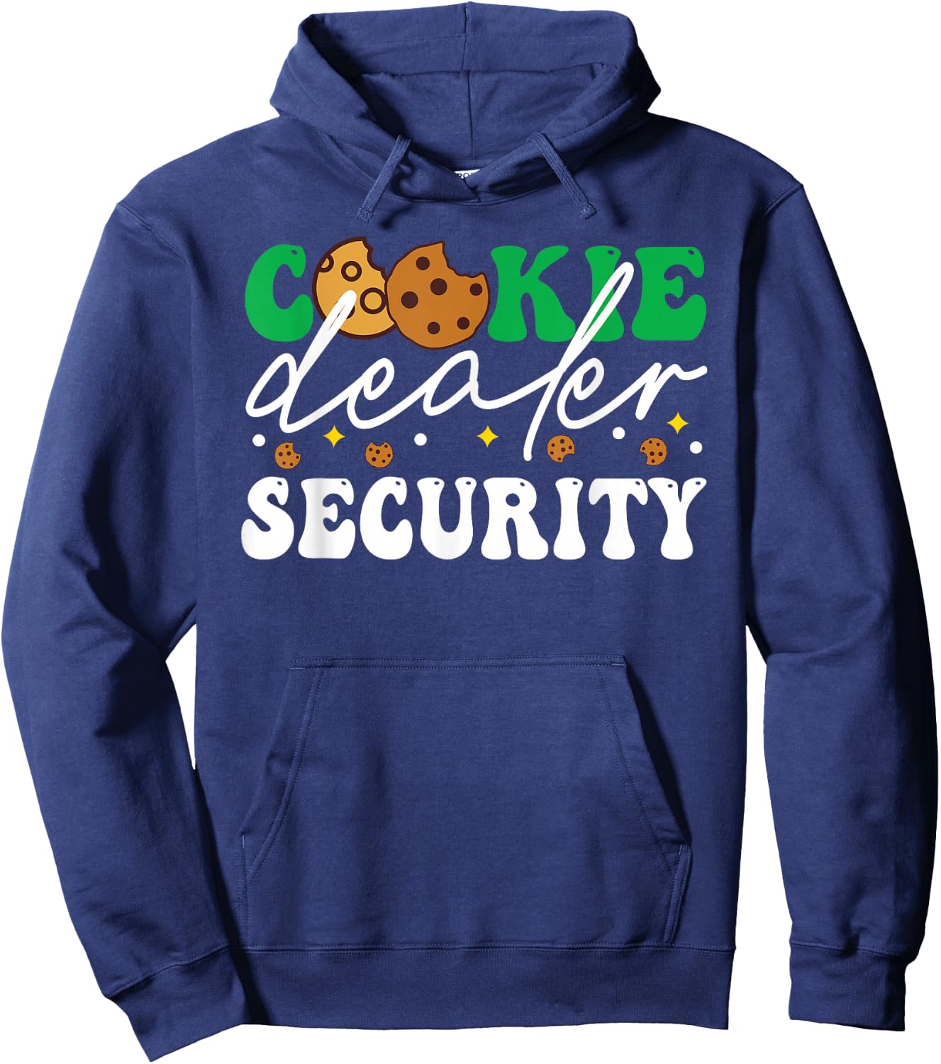 Cookie Dealer Security Funny Scouting Troop Leader Hoodie - Hoodie | Navy