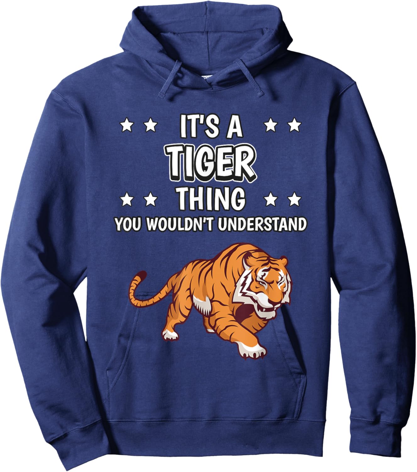 It's a Tiger Thing Funny Quote Tigers Hoodie - Hoodie | Navy