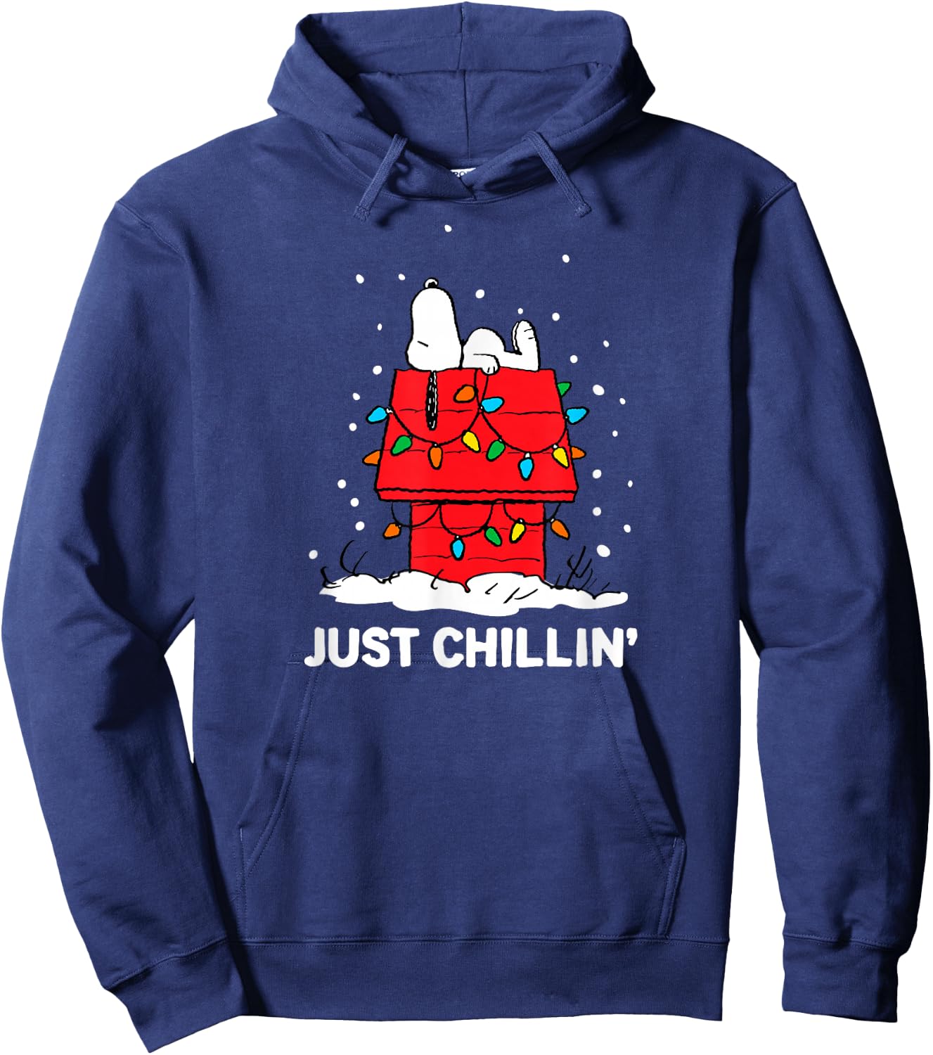 Peanuts Snoopy Just Chillin' Hoodie - Hoodie | Navy