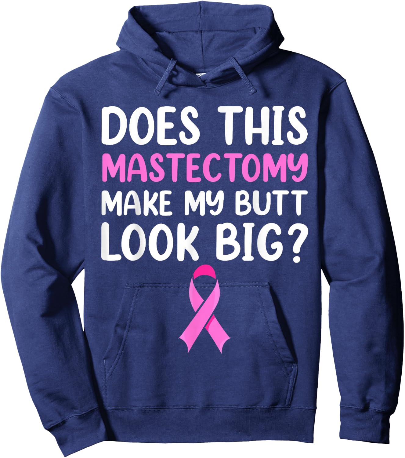Mastectomy Survivor Recovery Apparel Breast Cancer Women Hoodie - Hoodie | Navy