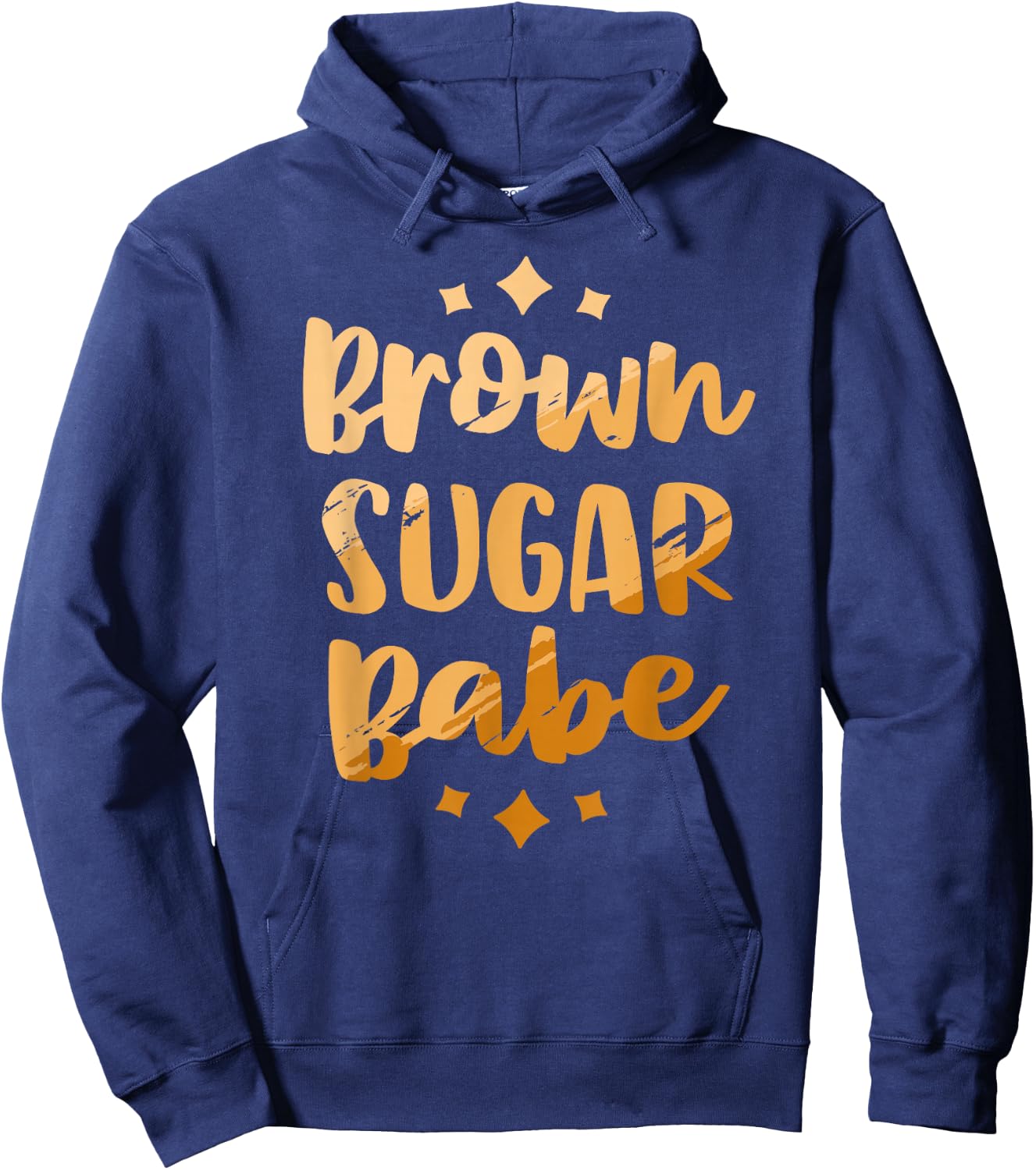 Brown Sugar Babe Shirt Woman Proud Black Melanin Pride Hoodie - Hoodie | Navy