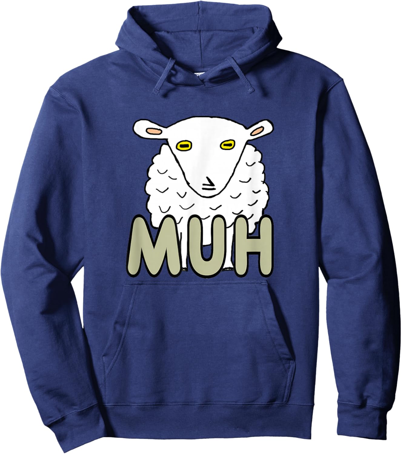 Muh Sheep Hoodie - Hoodie | Navy