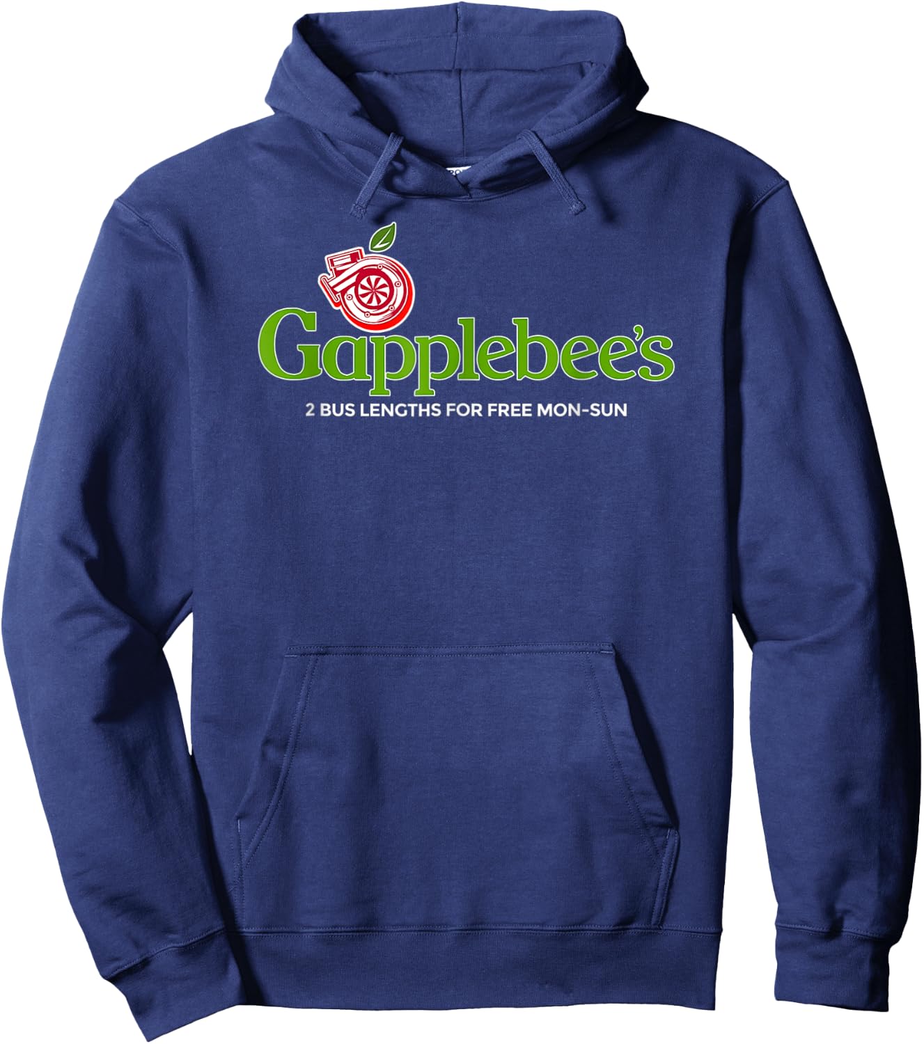 Gapplebees Drag Racing Gapped American Muscle Hoodie - Hoodie | Navy