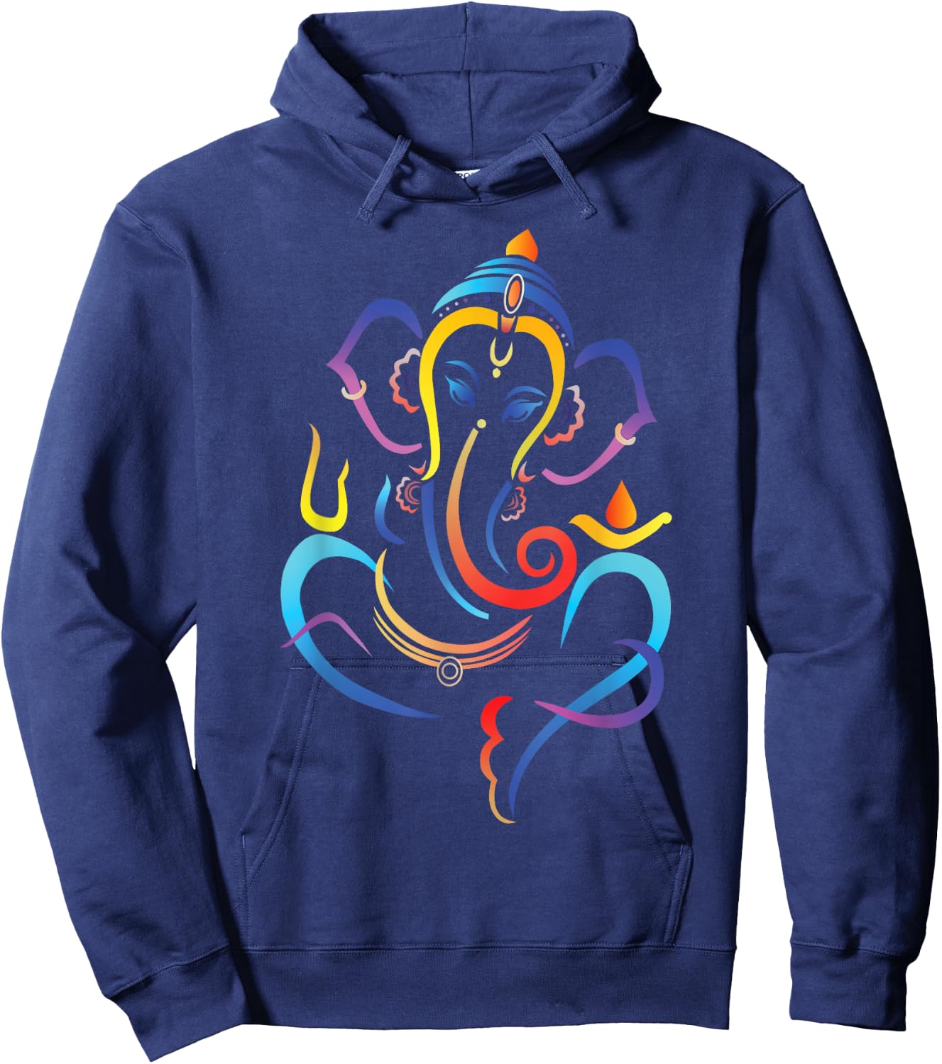 Lord Ganesha Hoodie - Hoodie | Navy