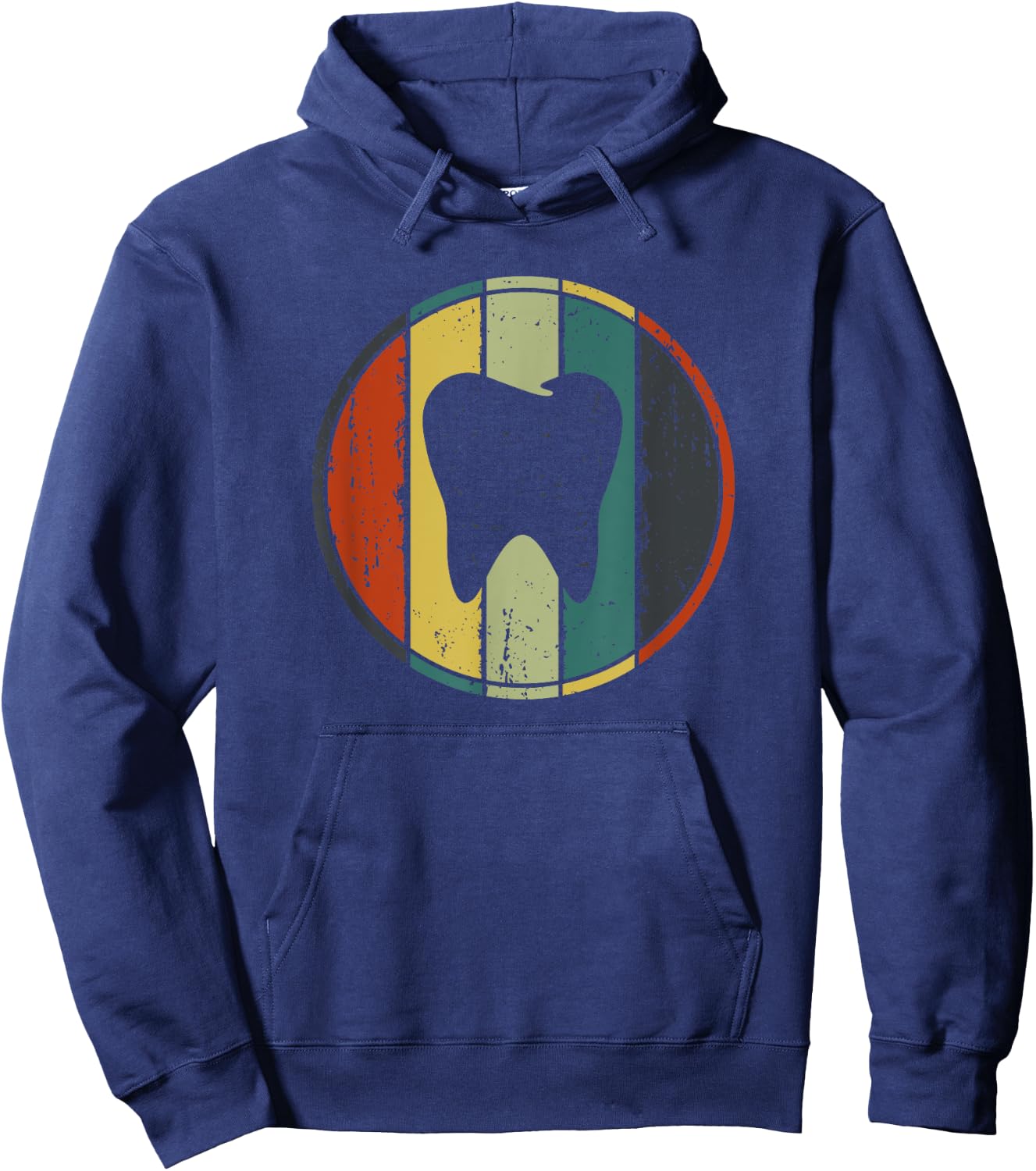 Cute Teeth Art Women Dental Hygienist Assistant Hoodie - Hoodie | Navy
