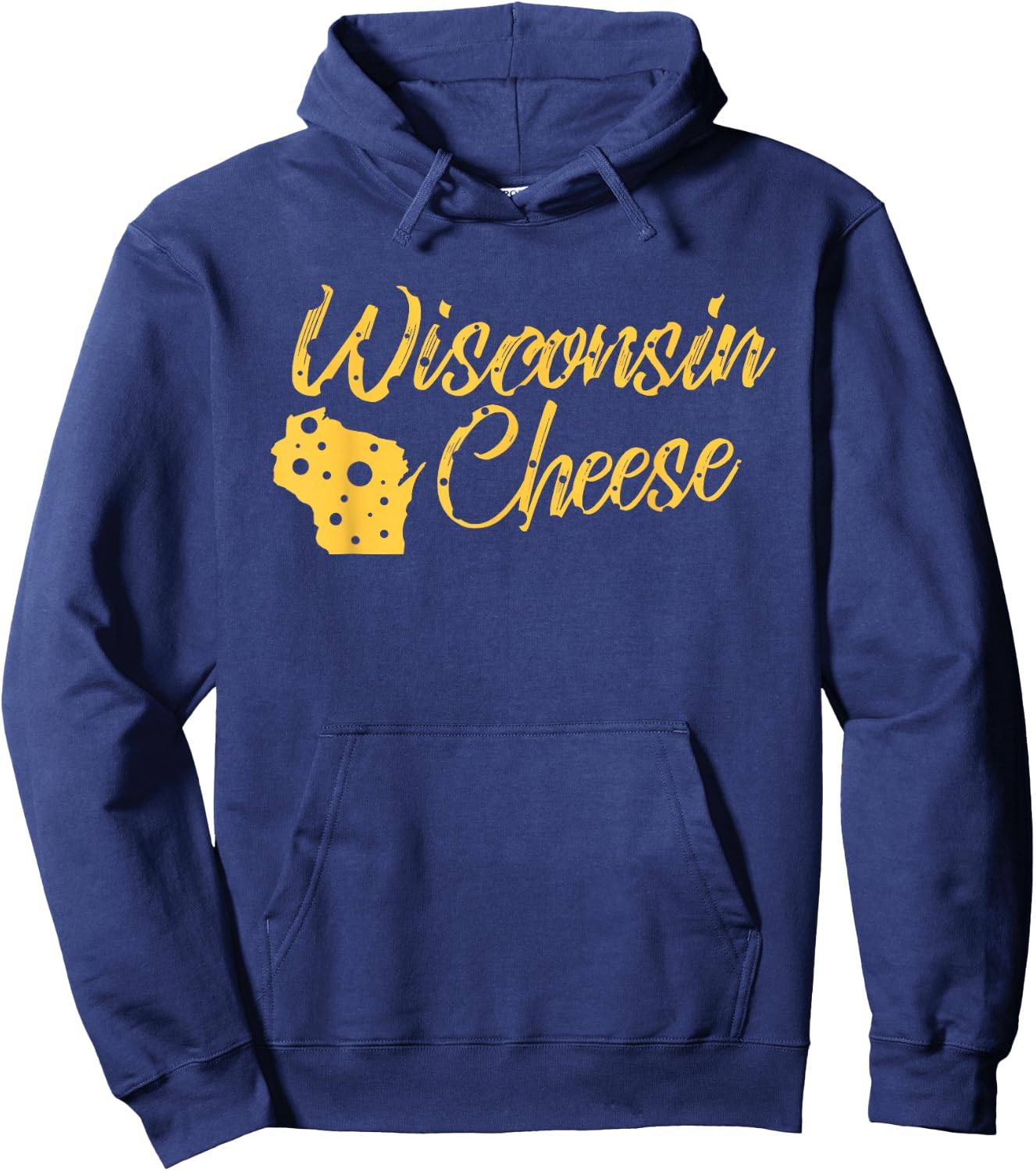 Wisconsin Cheese Dairy Industry Cheesehead Pride Humor Shirt Hoodie - Hoodie | Navy