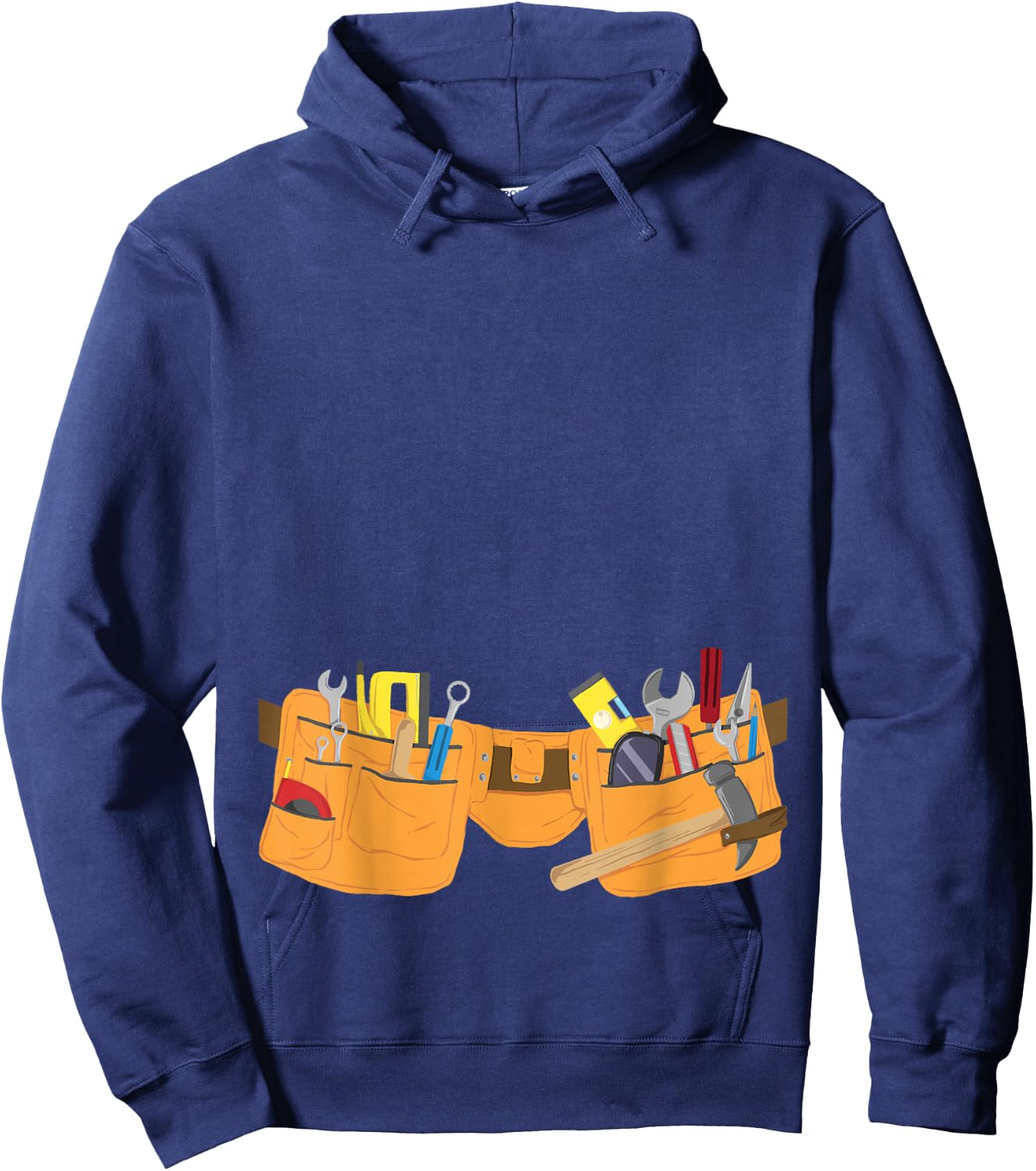 Handyman Costume Belt - Repair Worker Repairman Hoodie - Hoodie | Navy