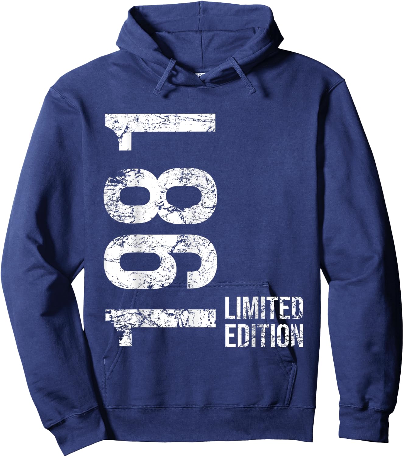 44th Birthday 44 Years Old Man Woman Vintage 1981 Hoodie - Hoodie | Navy