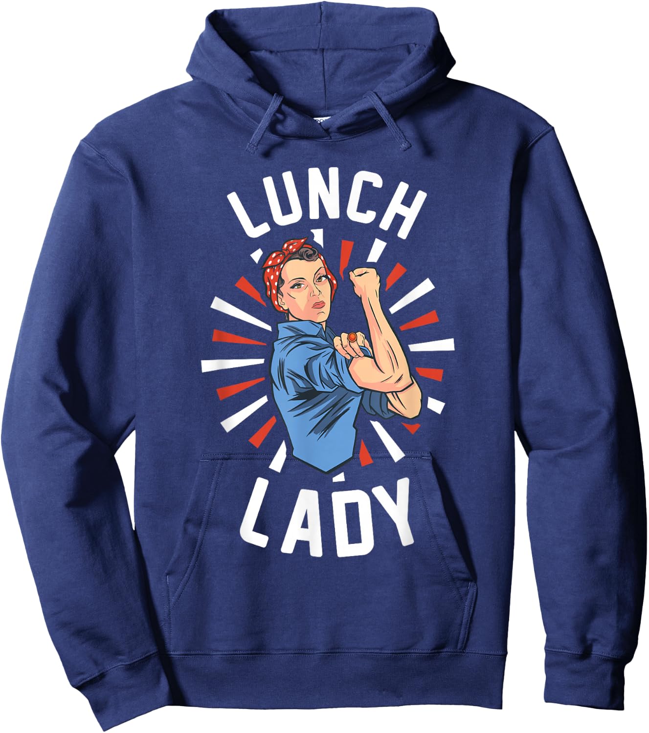 Cafeteria Employee - School Canteen Hoodie - Hoodie | Navy