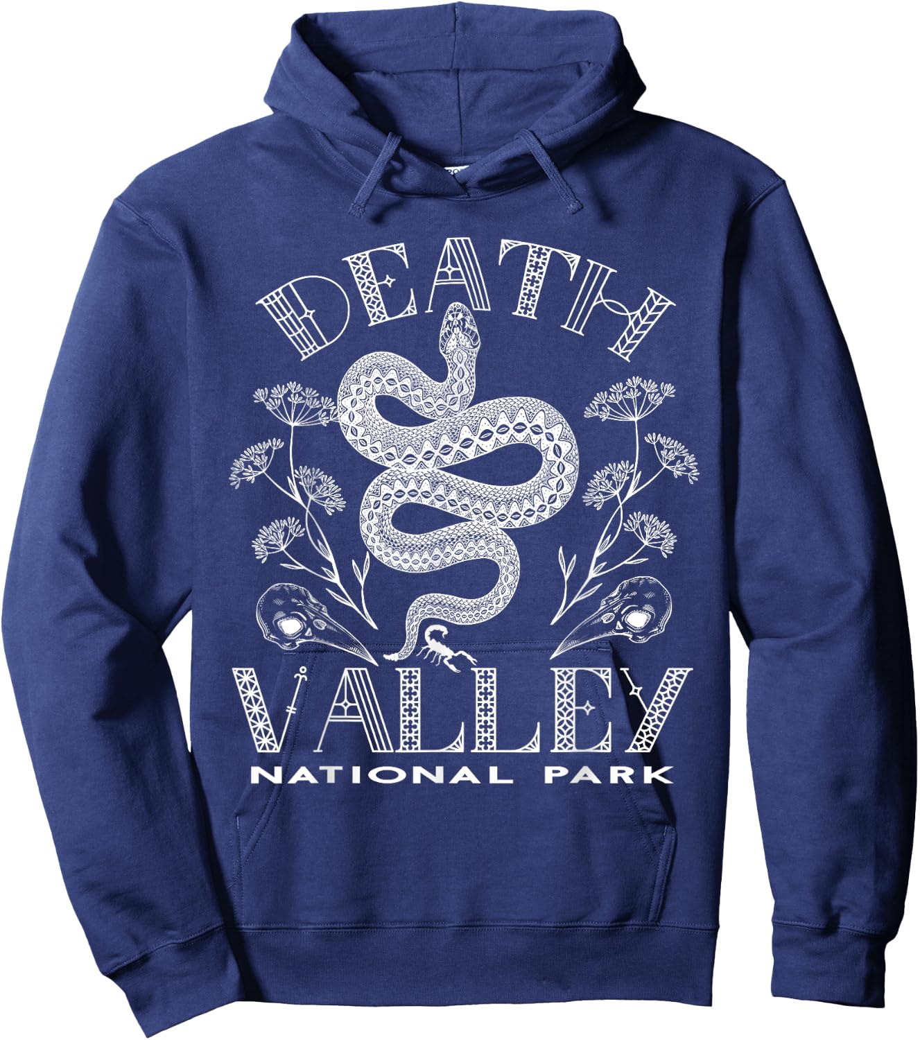 Death Valley National Park California Desert Souvenir Hoodie - Hoodie | Navy