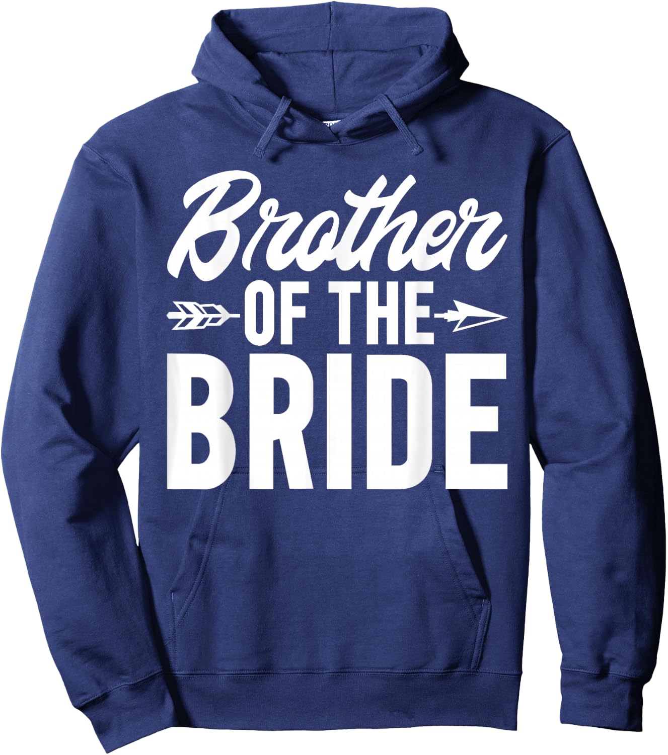 Brother of the Bride Brother Hoodie - Hoodie | Navy