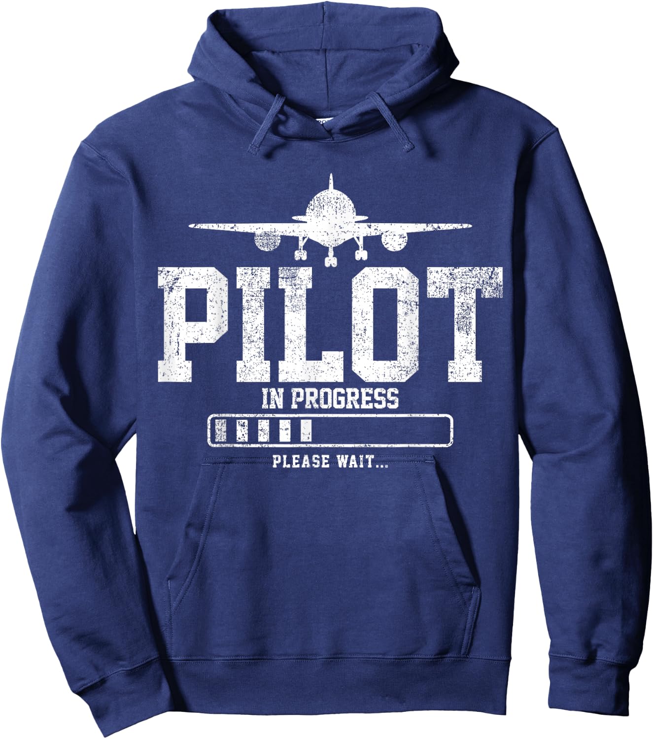 Future Pilot Airplane Student Pilot Flight School Hoodie - Hoodie | Navy