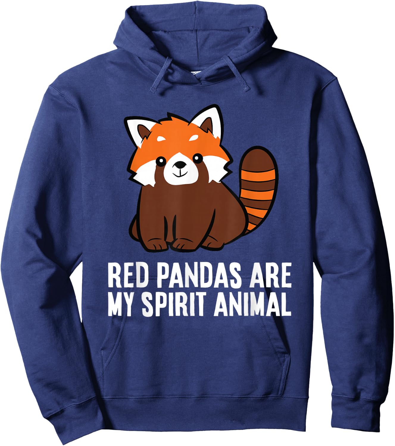 Red Pandas Are My Spirit Animal Cute Red Panda Hoodie - Hoodie | Navy