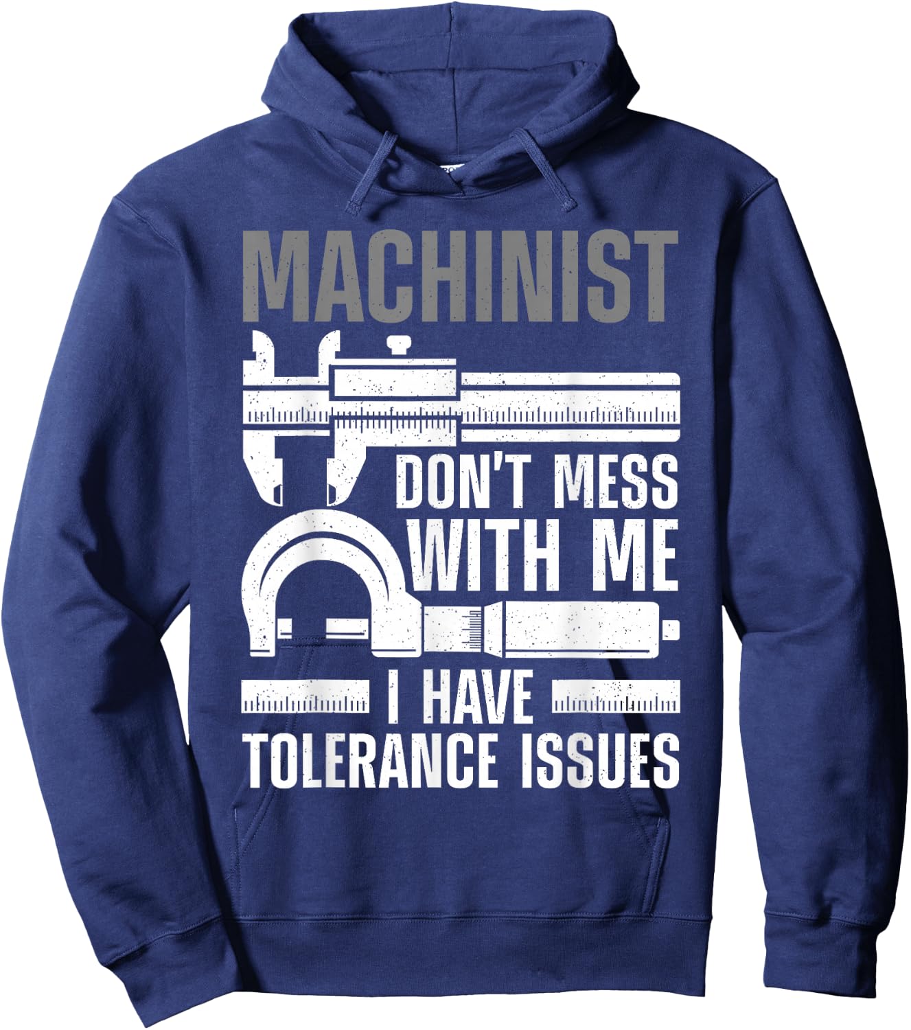 Funny Machinist Art Women Machine Operator Machinist Hoodie - Hoodie | Navy