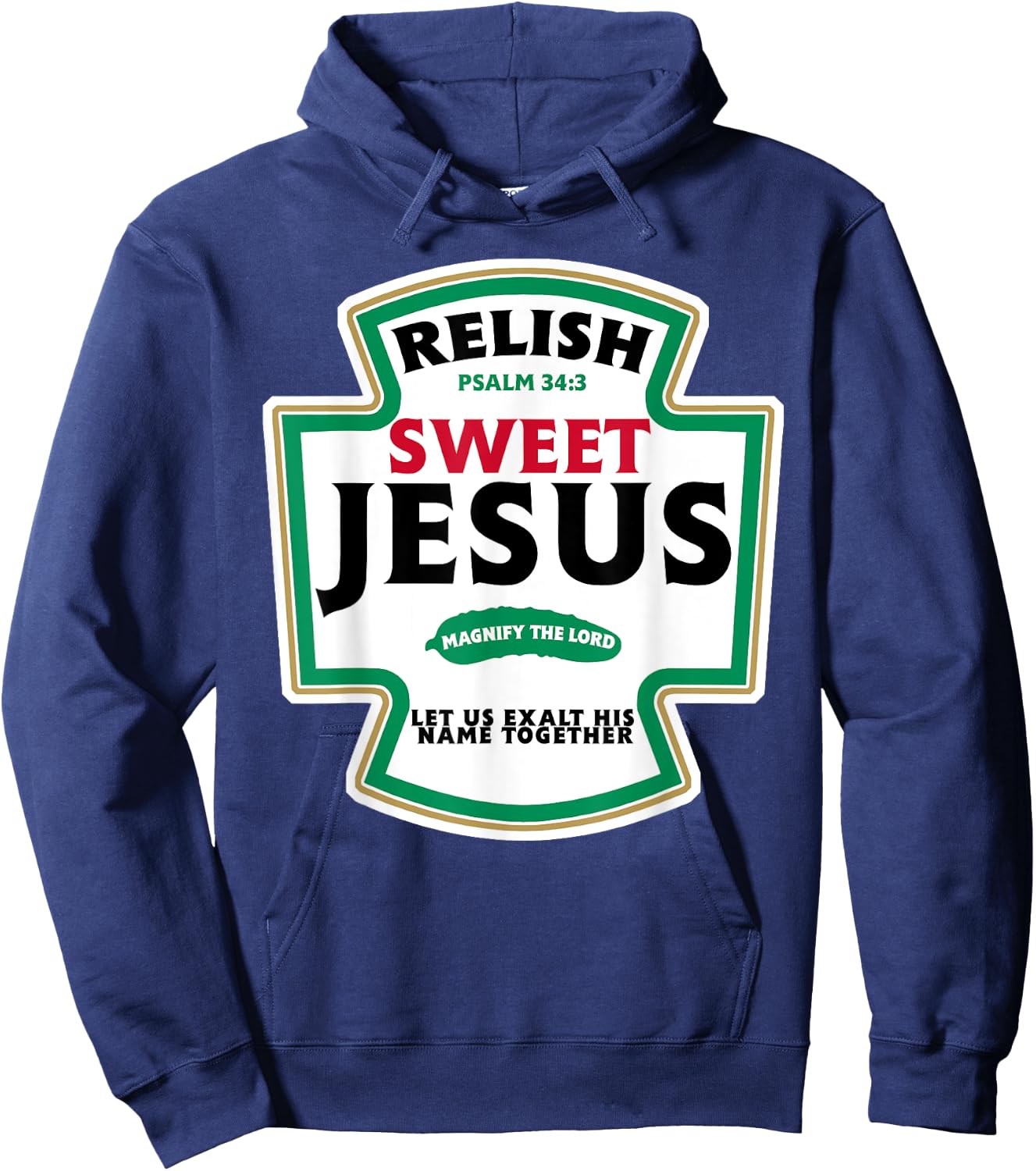 Relish Sweet Jesus Hoodie - Hoodie | Navy
