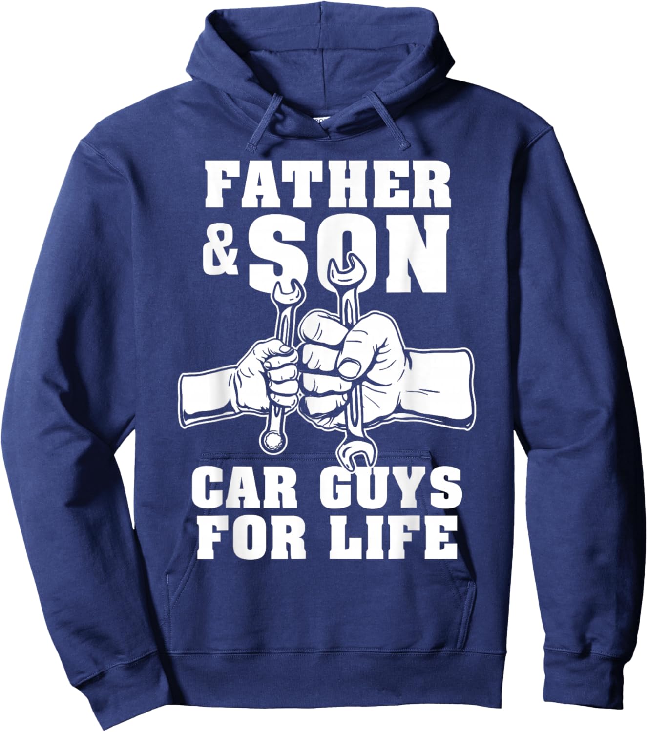 Father And Son Car Guys For Life Cute Car Mechanic Hoodie - Hoodie | Navy
