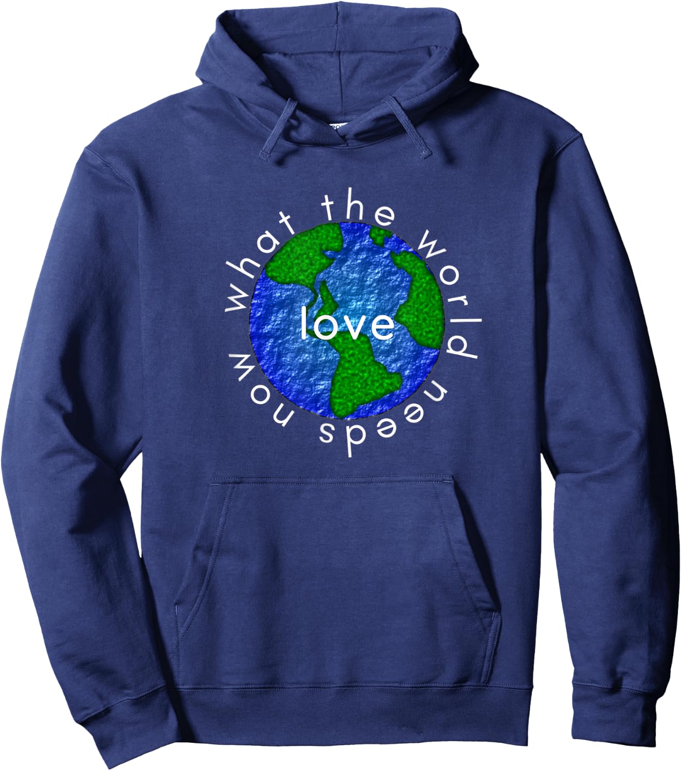 What the World Needs Now is Love Kindness Anti-bully Hoodie - Hoodie | Navy