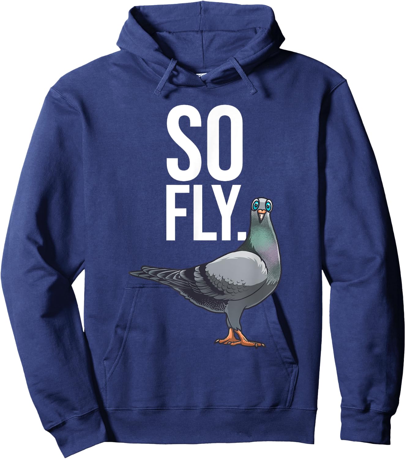 Cool Pigeon Women Breeder Birdwatching Pigeon Racing Hoodie - Hoodie | Navy