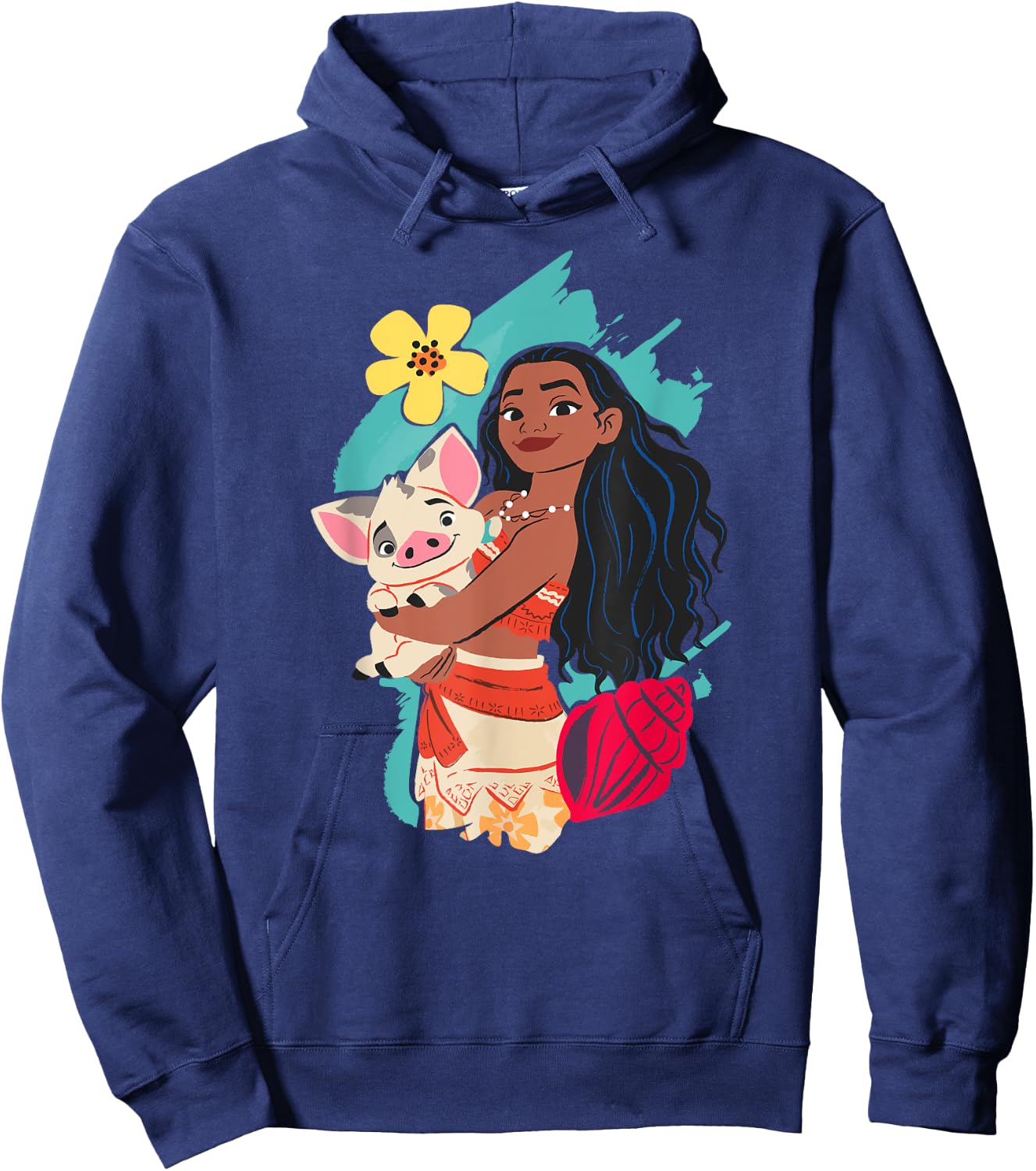 Disney Princess Moana and Pua Hoodie - Hoodie | Navy