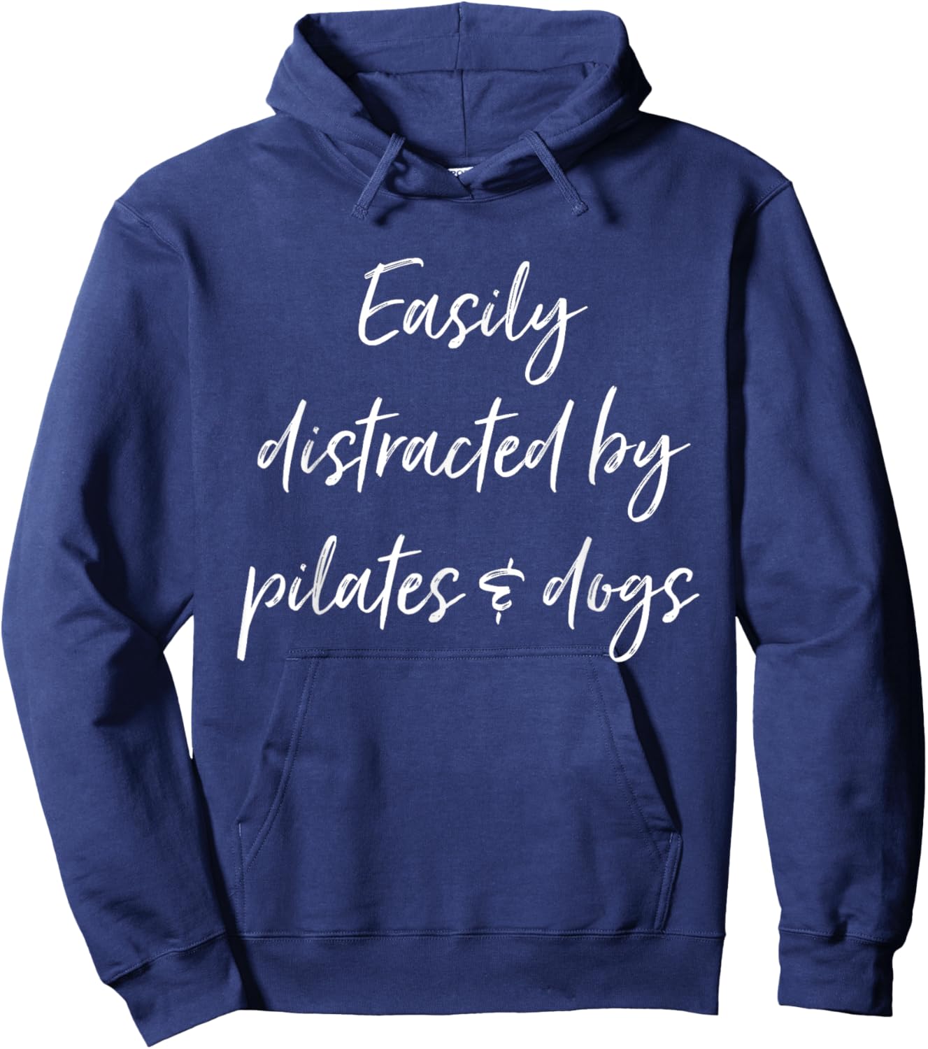 Funny Pilates Sarcastic Dog Lover Men Women Hoodie - Hoodie | Navy