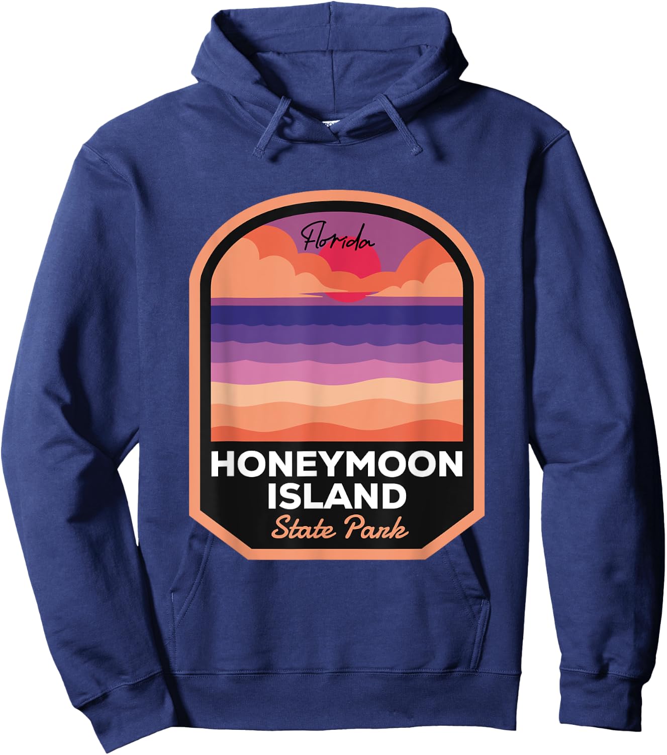Honeymoon Island State Park Florida Hoodie - Hoodie | Navy