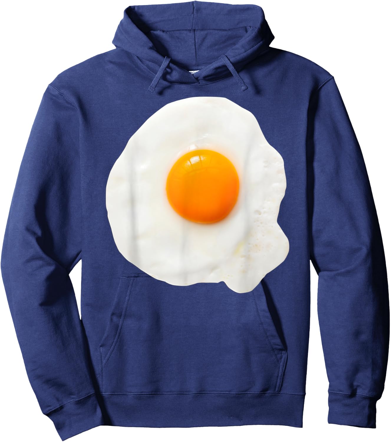 Fried Egg Costume Halloween Yolk Breakfast Food Gift Men Boy Hoodie - Hoodie | Navy
