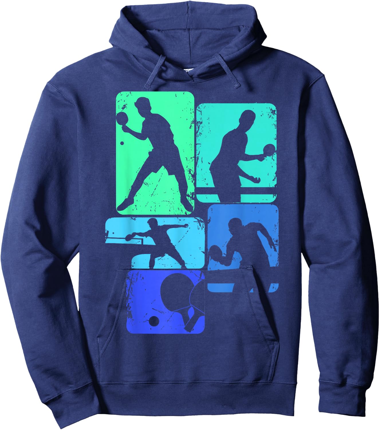 Table Tennis Ping Pong Youth Men Kids Boys Hoodie - Hoodie | Navy