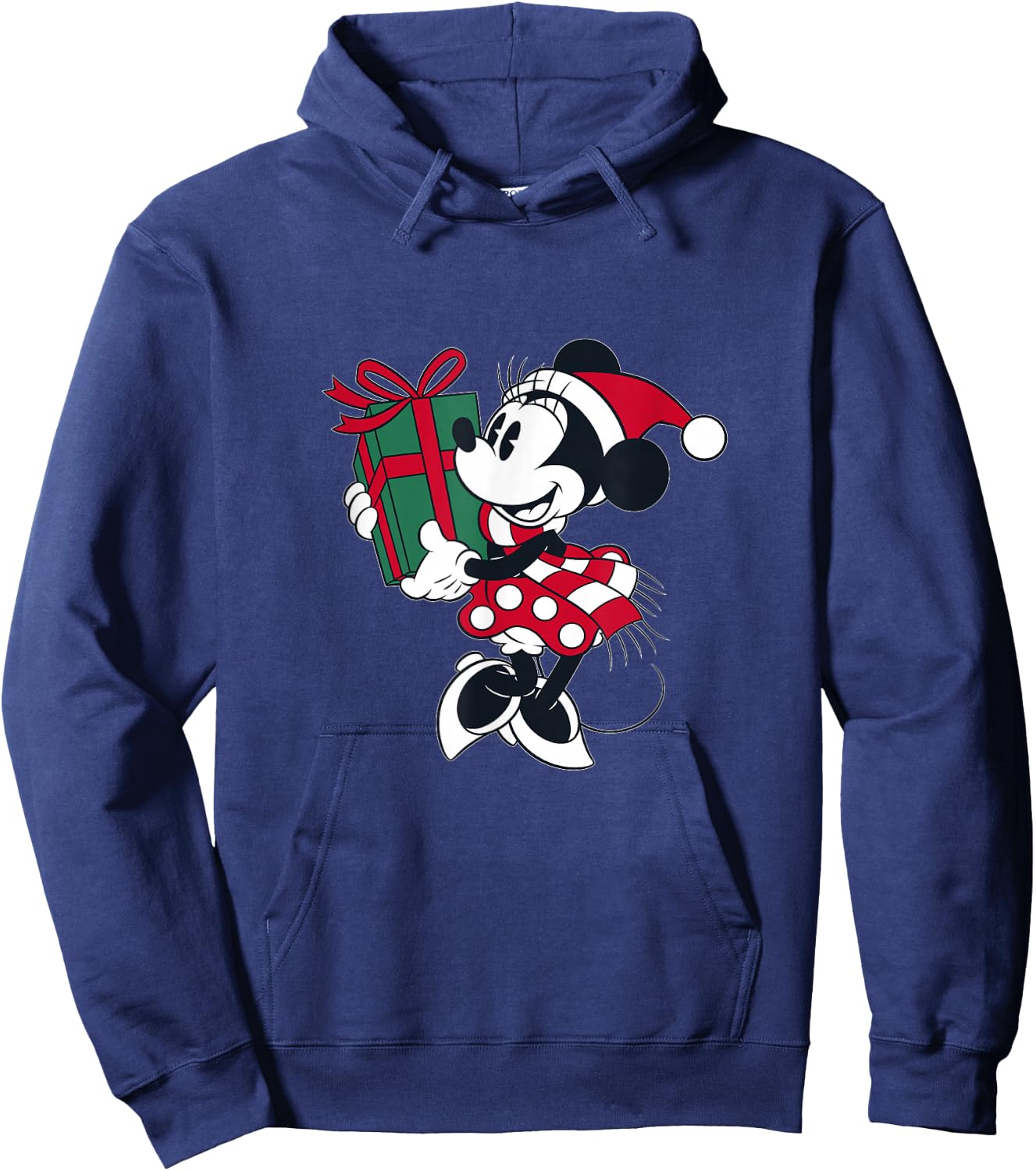 Disney Minnie Mouse Gift Holiday Hoodie - Hoodie | Navy