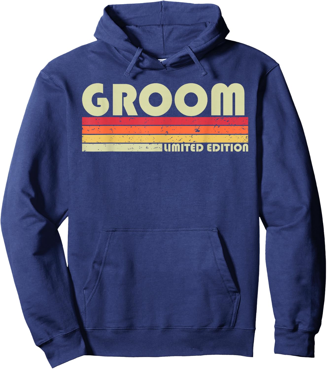 GROOM Funny Job Title Profession Birthday Worker Idea Hoodie - Hoodie | Navy