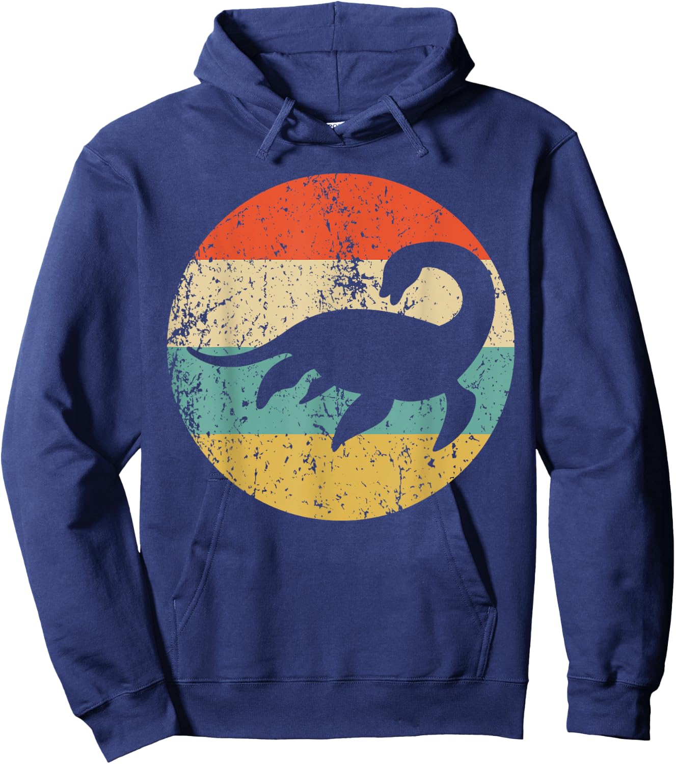 Loch Ness Monster Retro Nessie Hoodie - Hoodie | Navy