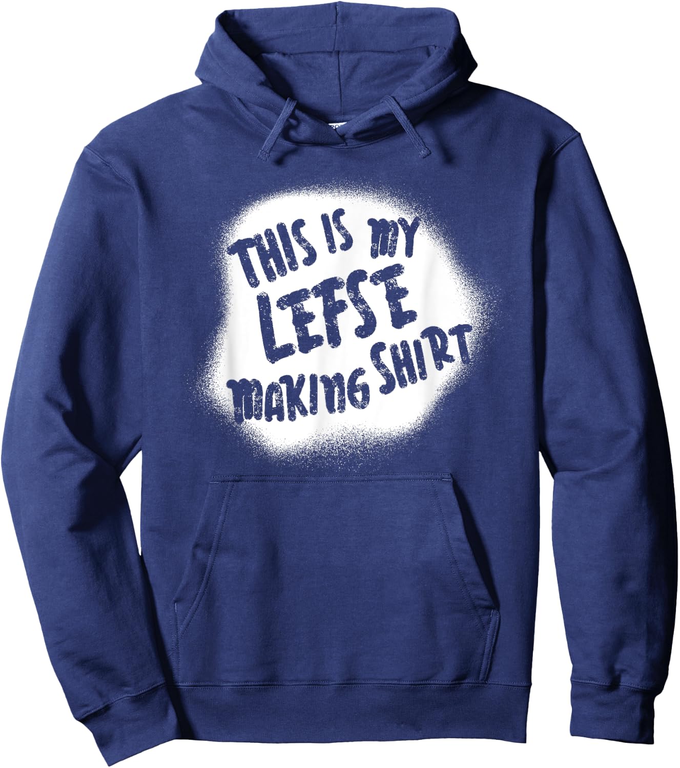This Is My Lefse Making Shirt Norwegian Christmas Hoodie - Hoodie | Navy