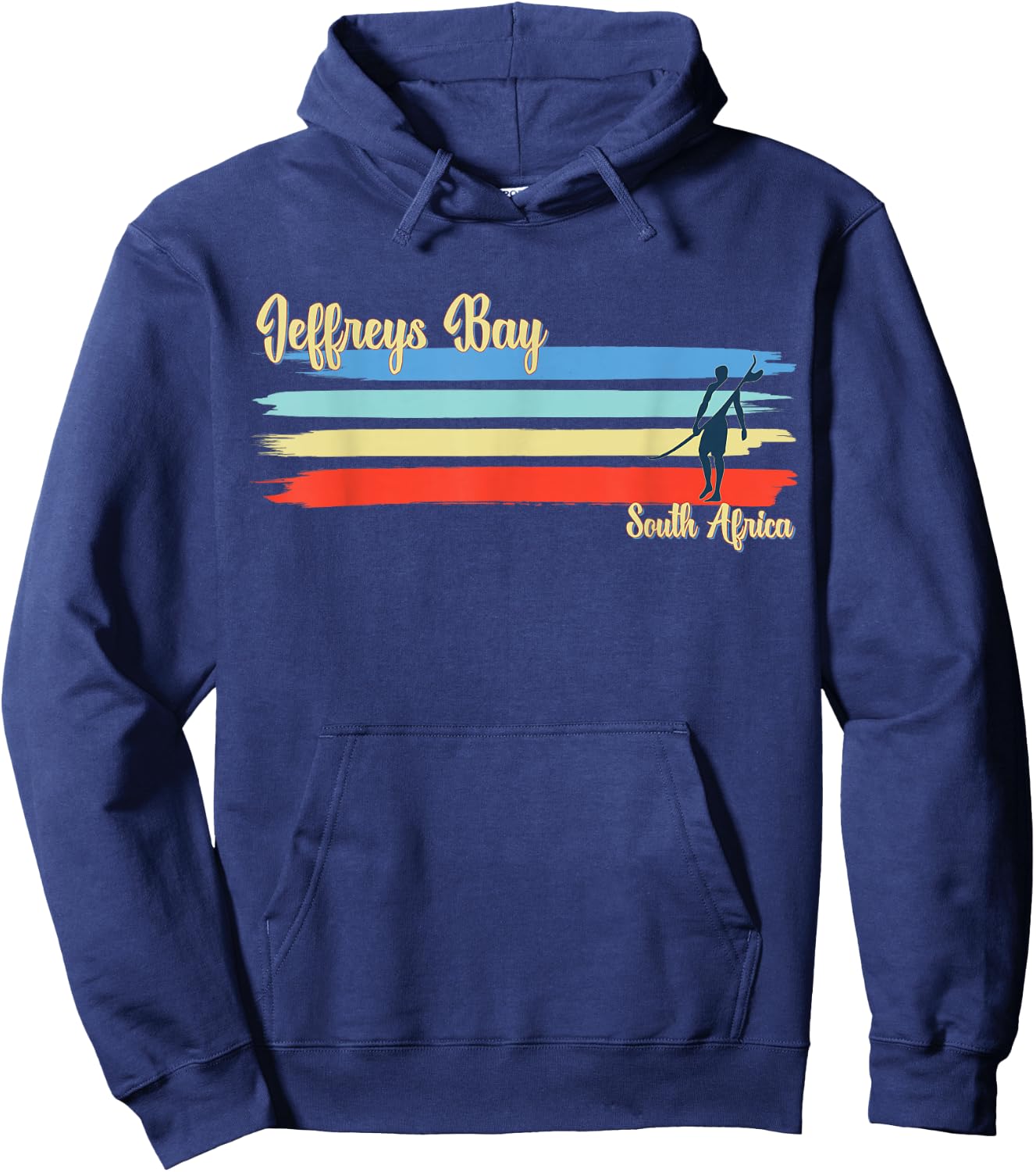 Jeffreys Bay South Africa Surfing Beach Men Women Hoodie - Hoodie | Navy