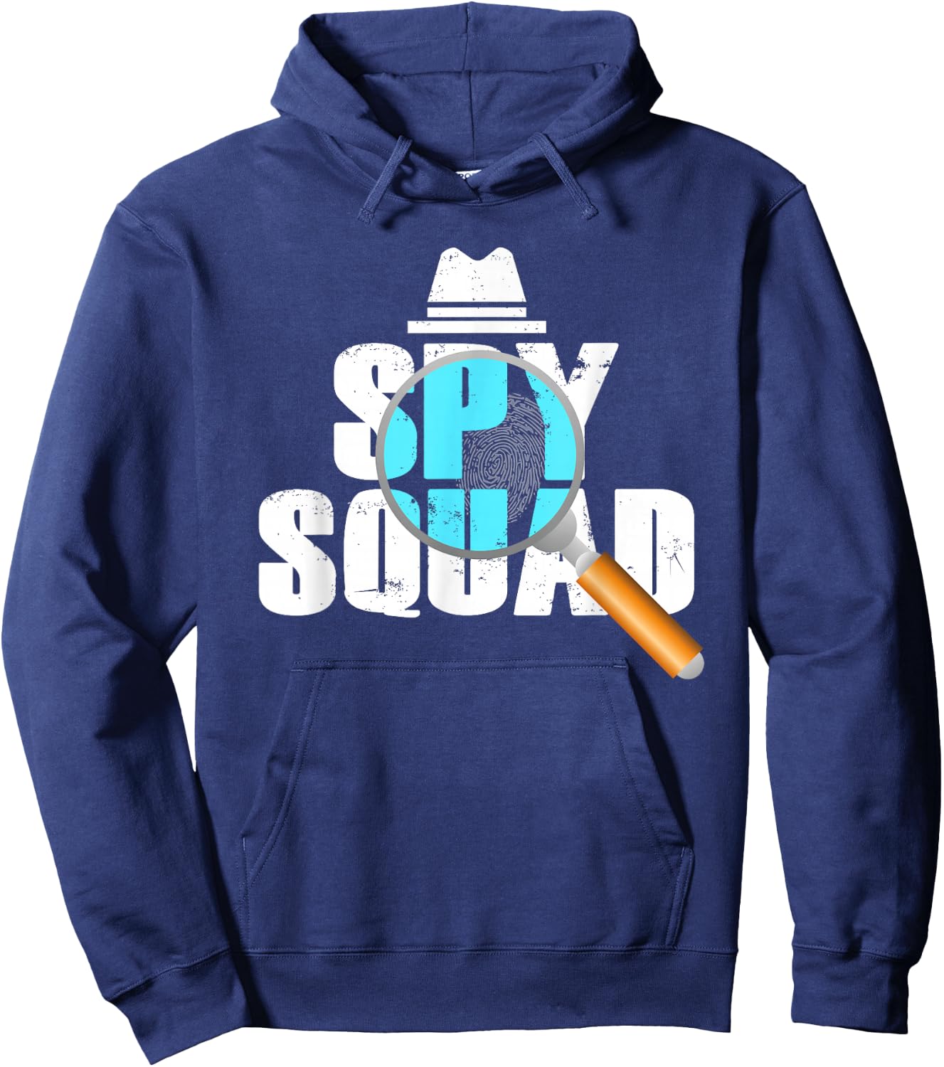 Spy Squad Police Crime Investigator Private Detective Team Hoodie - Hoodie | Navy