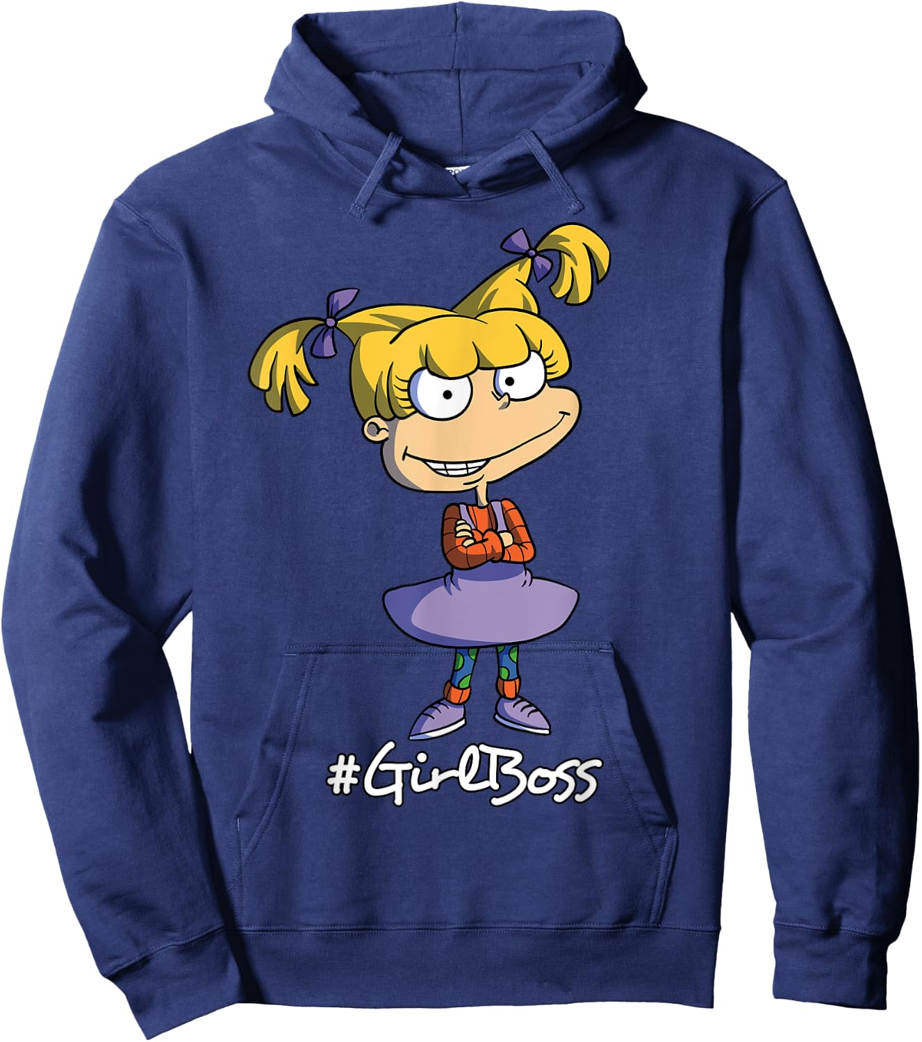 Mademark x Rugrats - Angelica Pickles Girl Boss Rugrats Hoodie - Hoodie | Navy