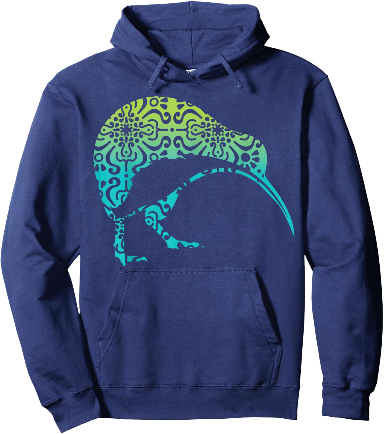 Maori Kiwi Tribal Aboriginal New Zealand Bird Art Birds Hoodie - Hoodie | Navy