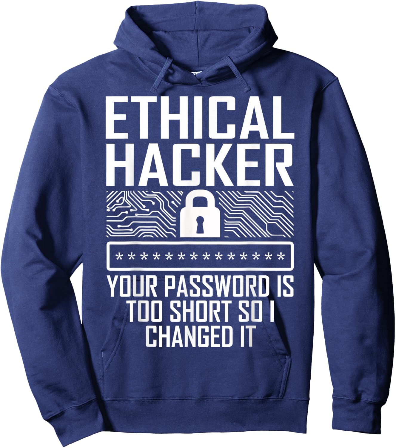 Certified Ethical Hacker Engineer Gifts Ethical Hacker Changed Cybersecurity IT Pen Tester Hoodie - Hoodie | Navy