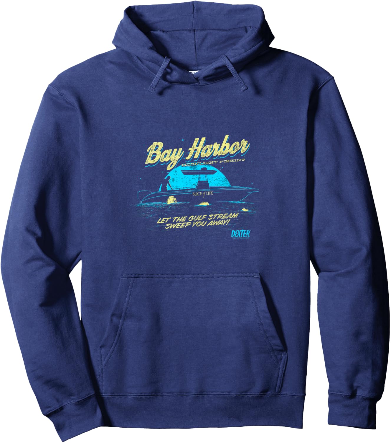 Dexter Moonlight Fishing Hoodie - Hoodie | Navy