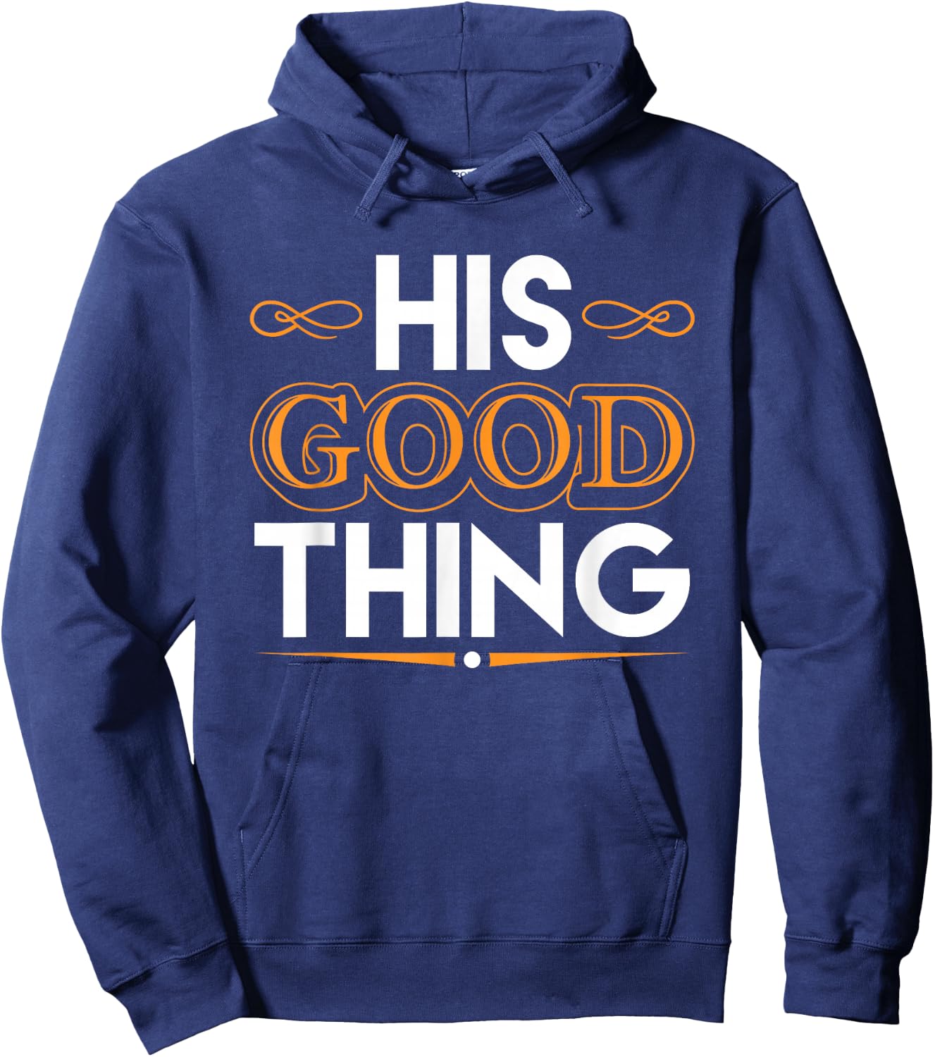 He Who Finds His Good Thing Proverbs 18 22 Matching Couple Hoodie - Hoodie | Navy