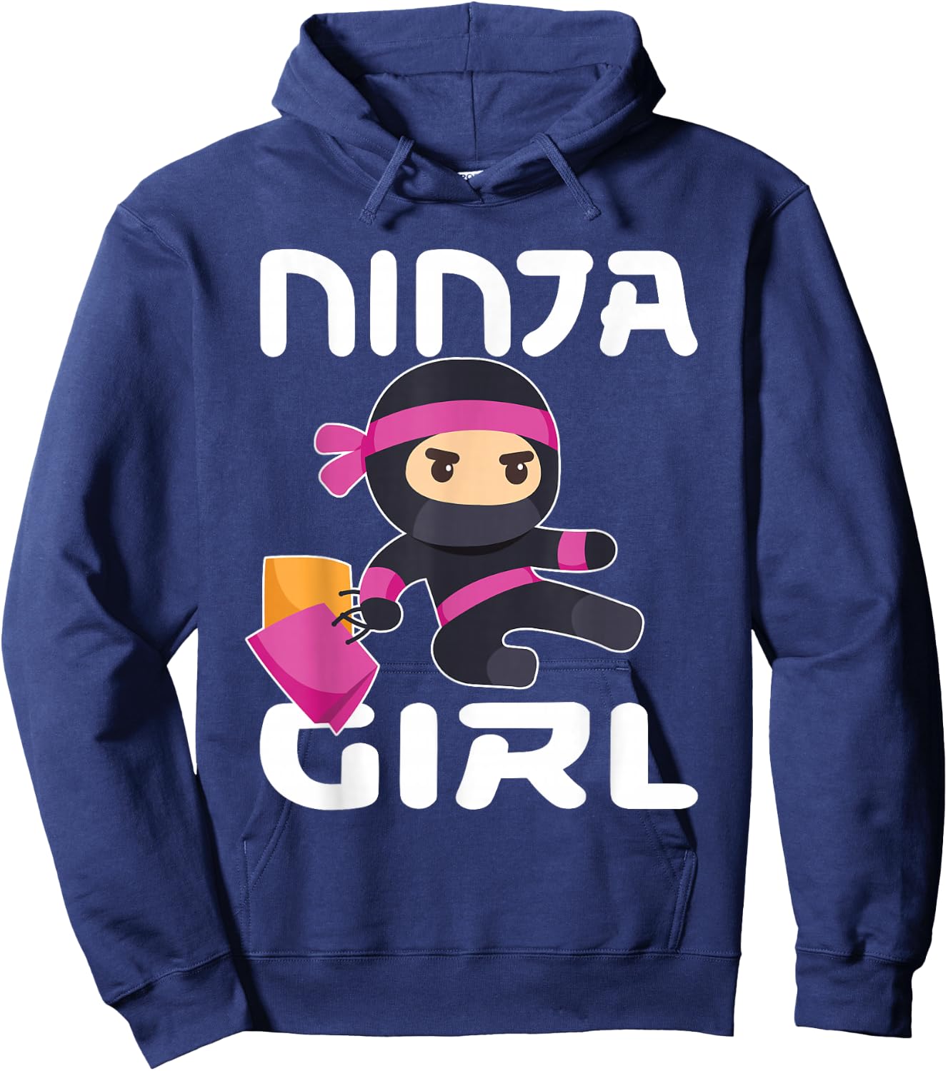 Ninja Girl Hoodie - Hoodie | Navy