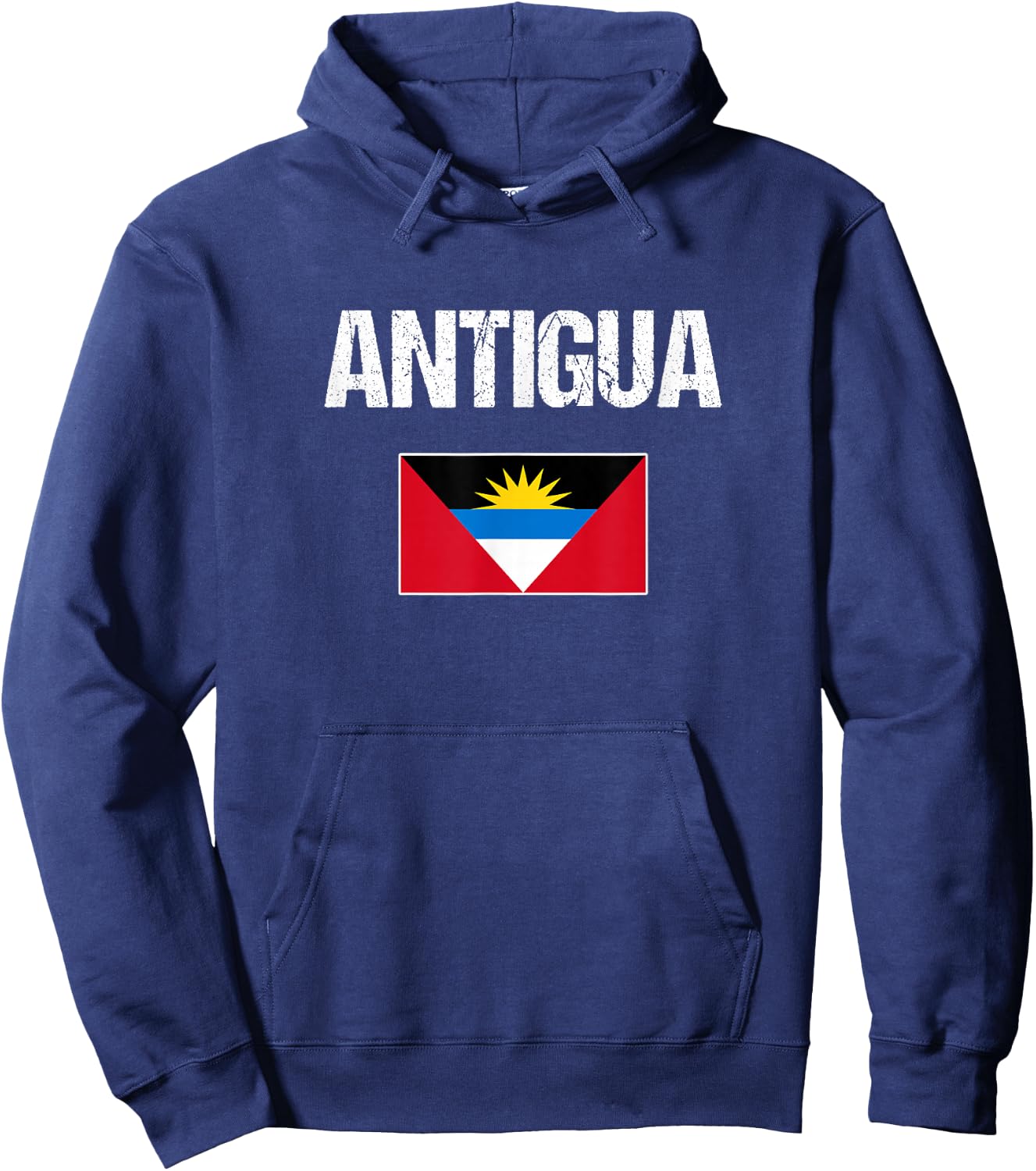 Antigua Antigua and Barbuda Flag Men Women Youth Kid Hoodie - Hoodie | Navy
