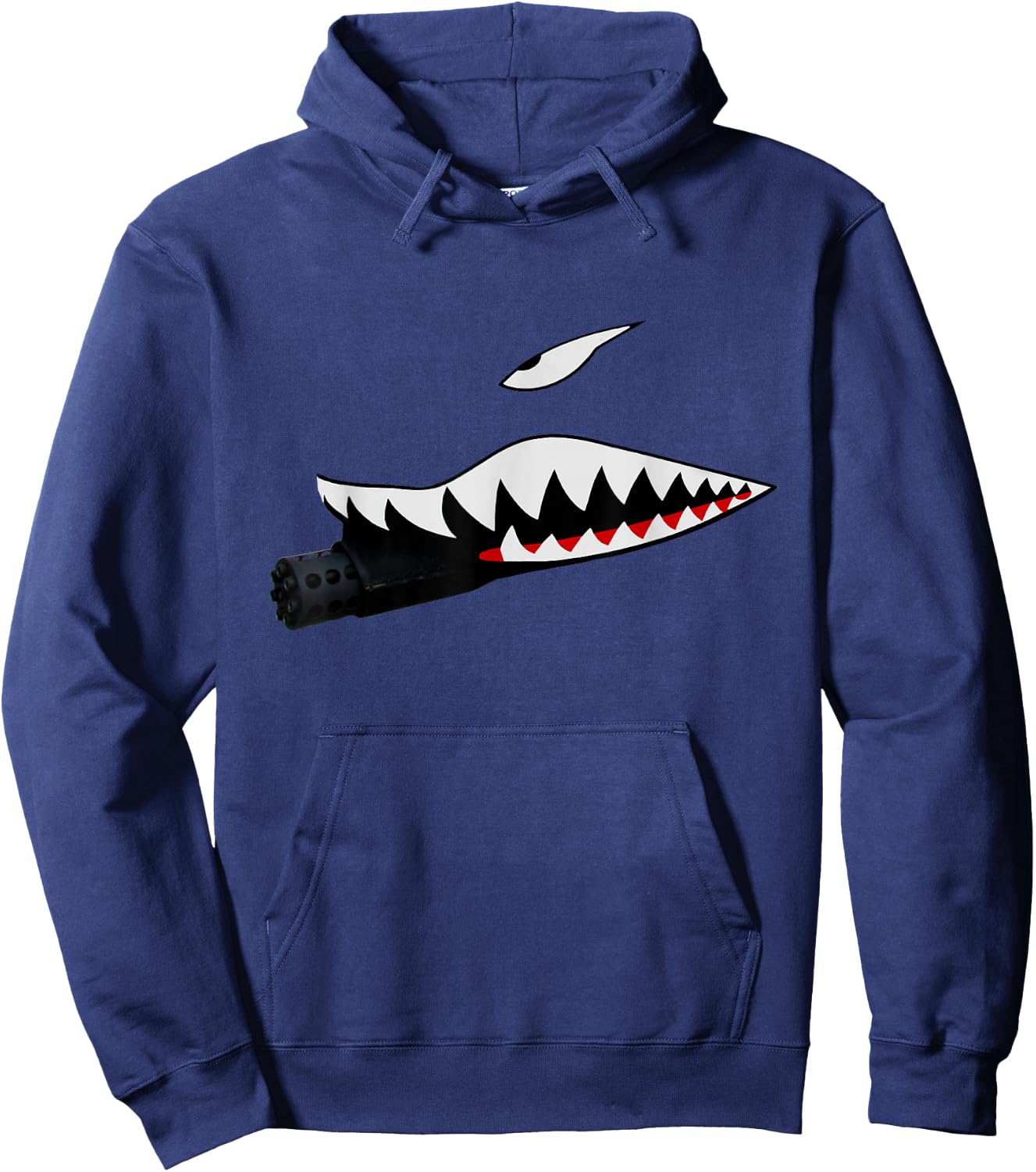 A-10 WartHog - Attack Jet A-10 Thunderbolt Warthog Hoodie - Hoodie | Navy