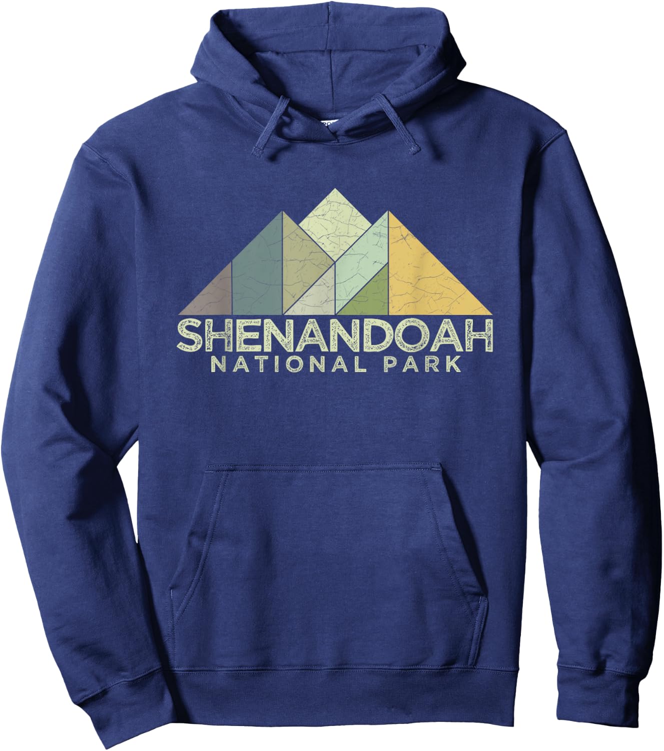 Vintage Shenandoah National Park Retro Hoodie - Hoodie | Navy
