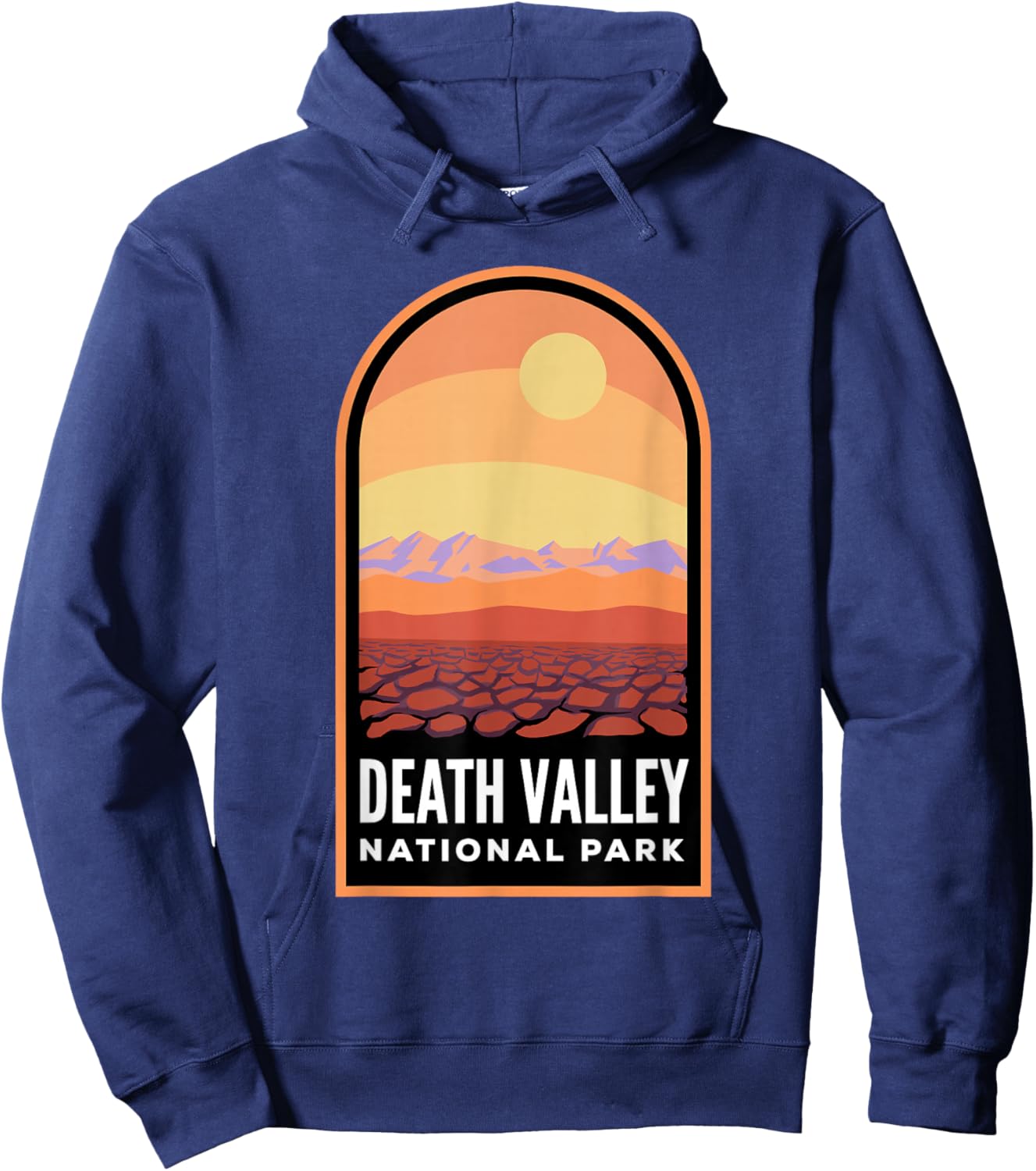 Death Valley National Park Badge Hoodie - Hoodie | Navy