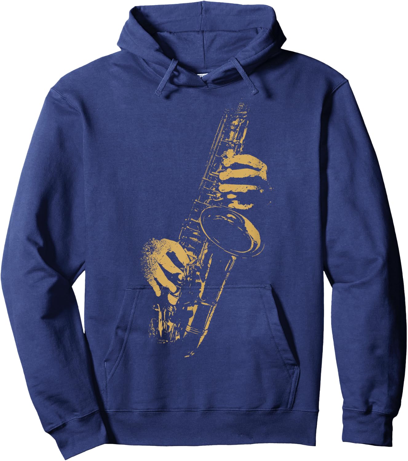Saxophone for Saxophonist Player Musician Hoodie - Hoodie | Navy