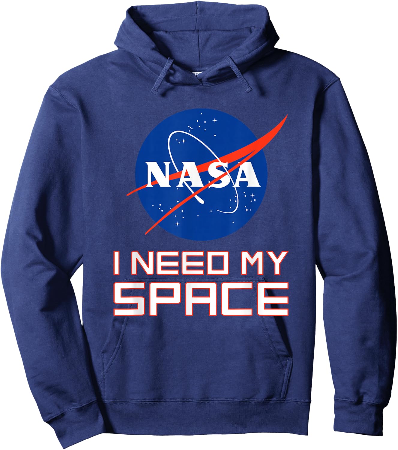 NASA I Need My Space Hoodie - Hoodie | Navy