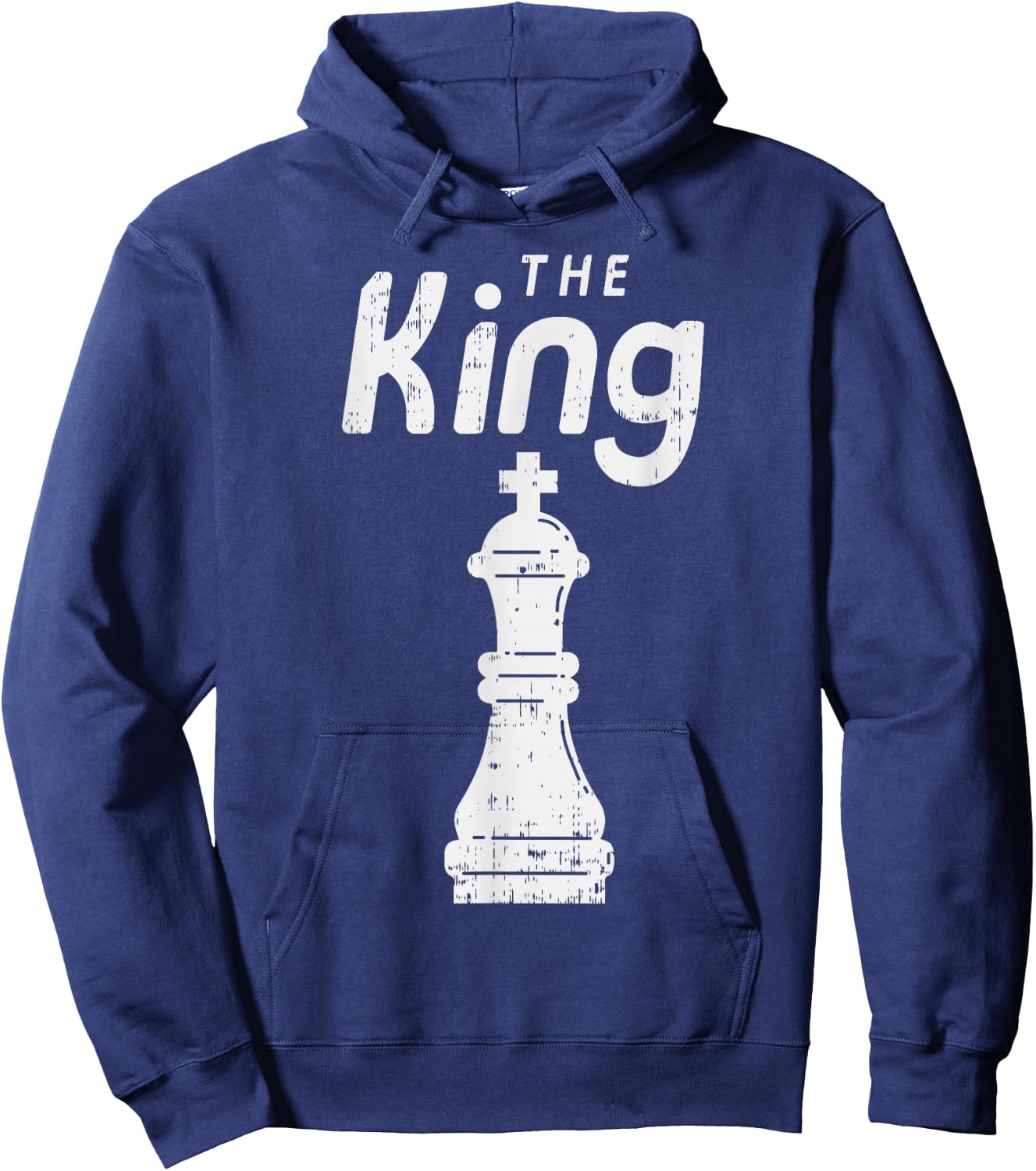 Chess Piece The King Shirt Halloween Matching Costume Hoodie - Hoodie | Navy