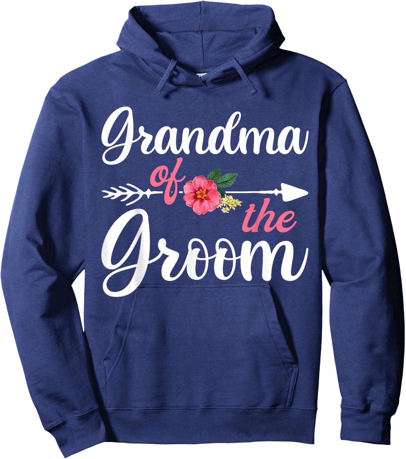 Grandma Of The Groom Shirts , Bachelor Party Mama Hoodie - Hoodie | Navy