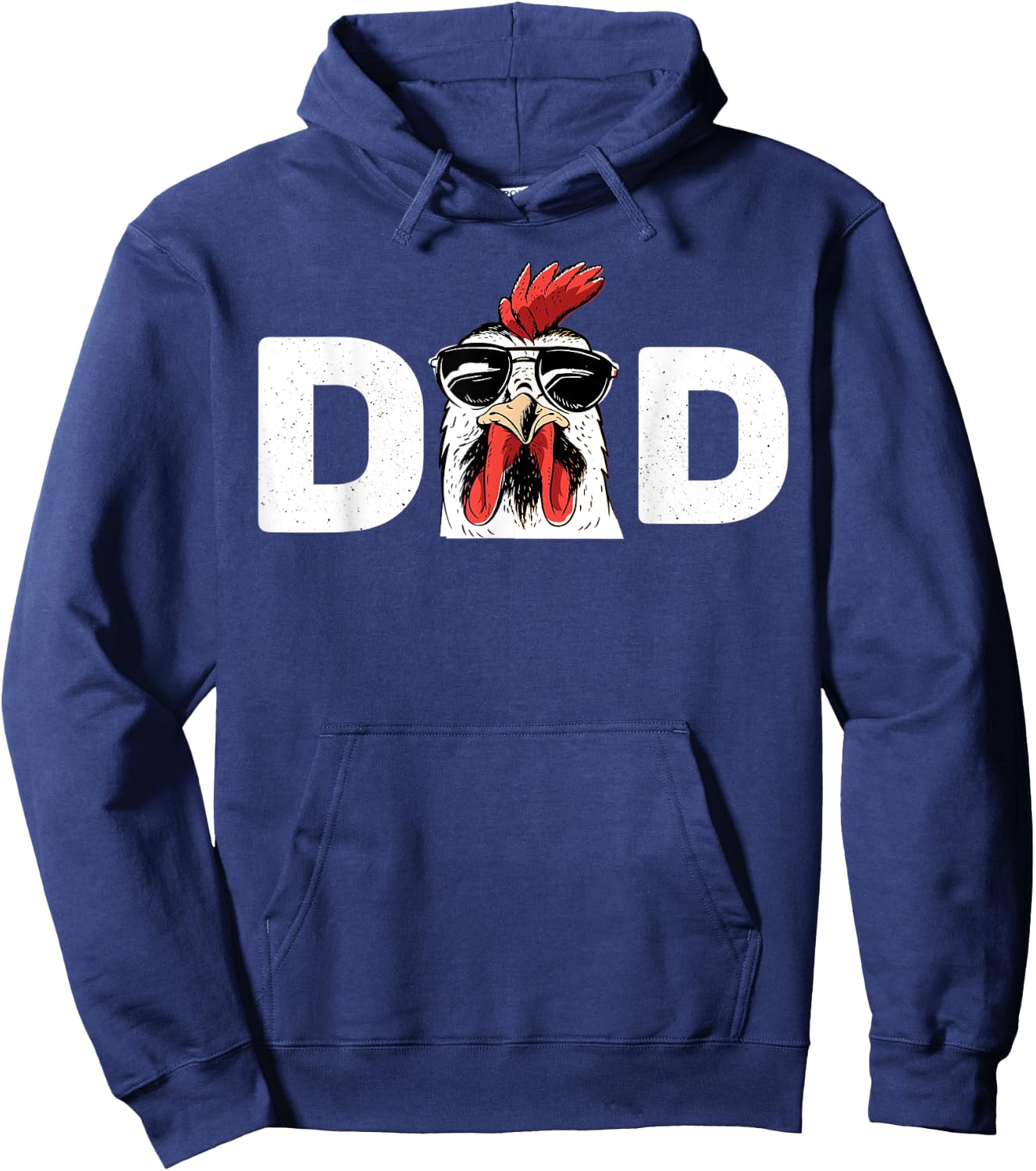 Chicken Daddy Chicken Dad Farmer Poultry Farmer Hoodie - Hoodie | Navy